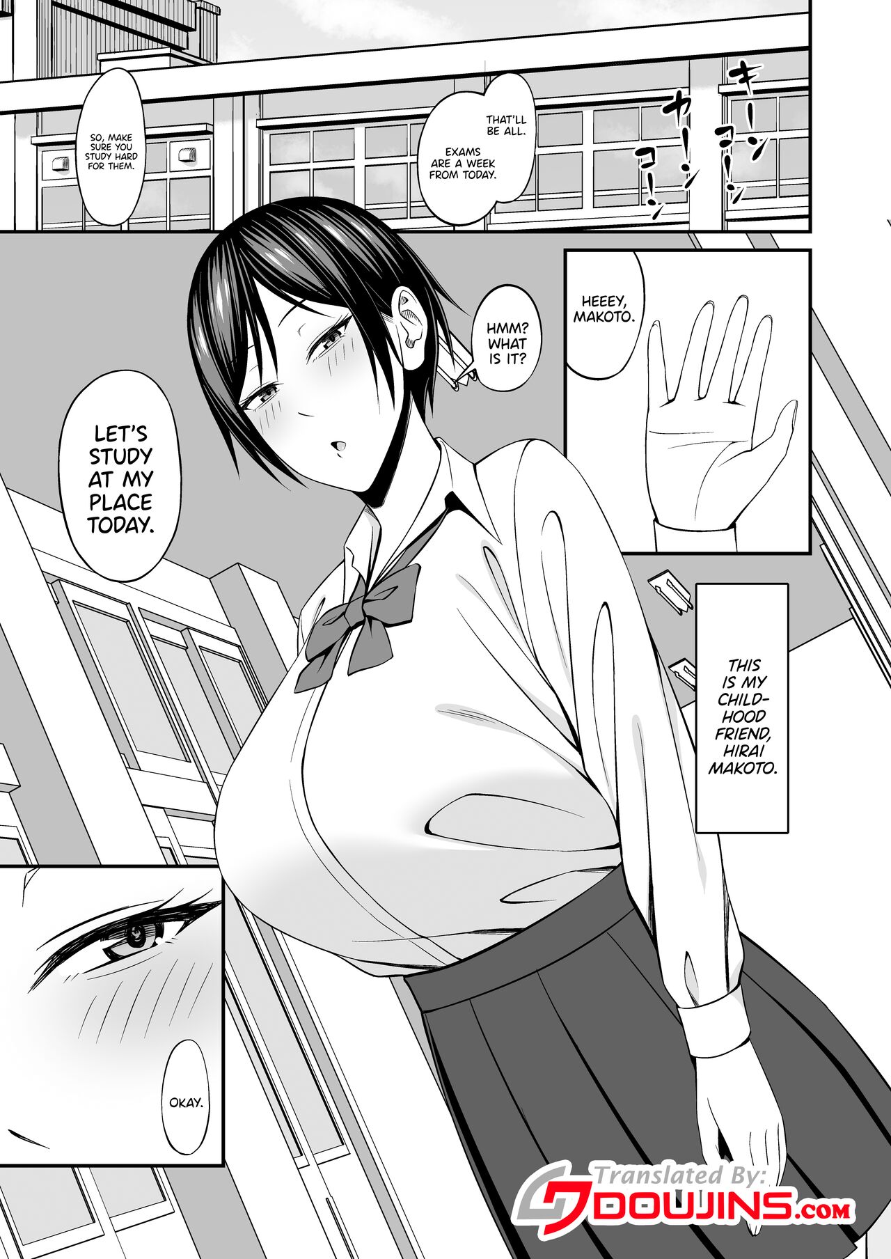 Kyonyuu de Boyish Osananajimi no Kanojo to Pakoritai! | I Want to Fuck My Busty, Boyish Childhood Friends! page 3 full