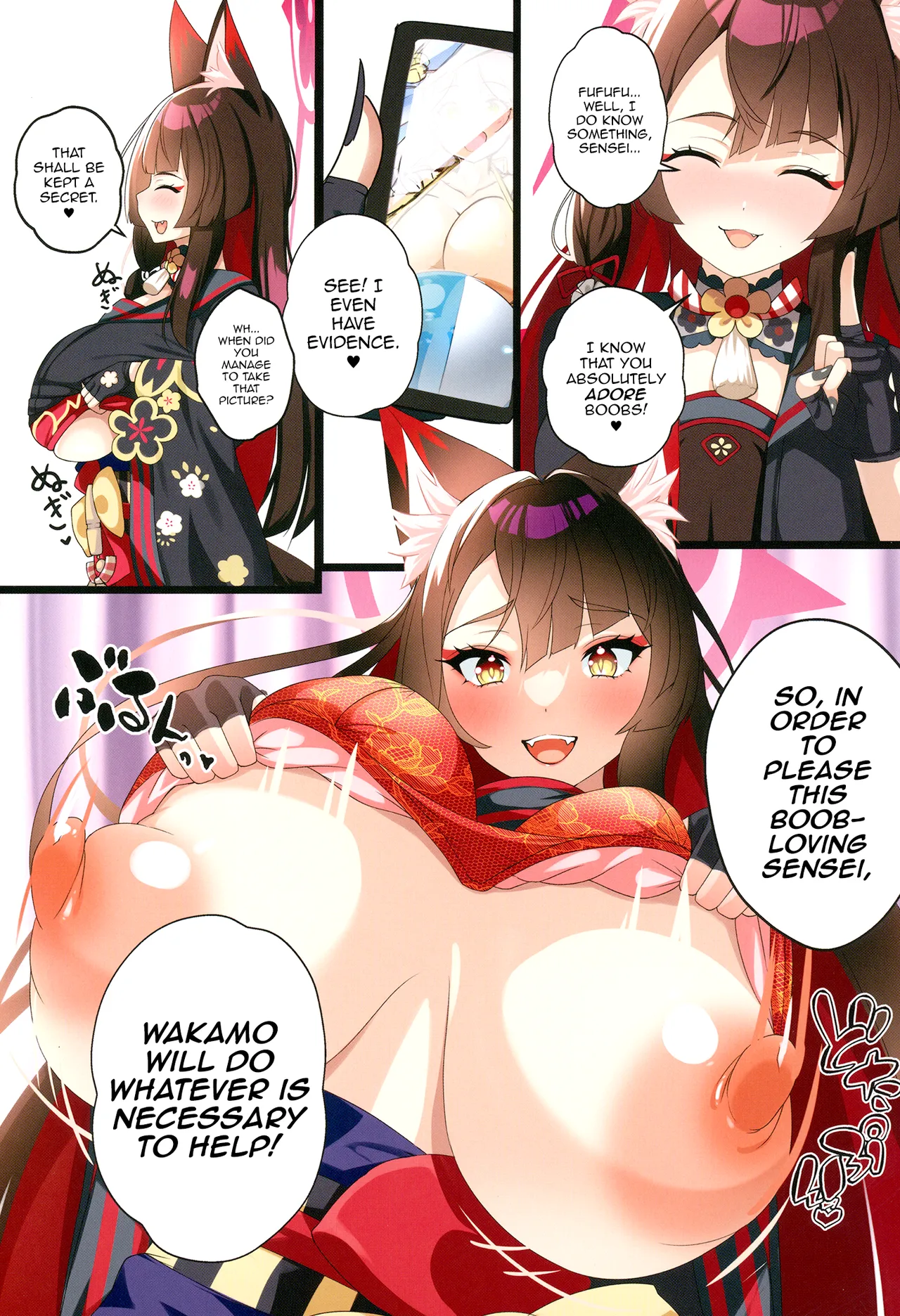 Wakamo Wa Mou Gaman Dekimasen | Wakamo Can't Hold Back Any Longer page 8 full