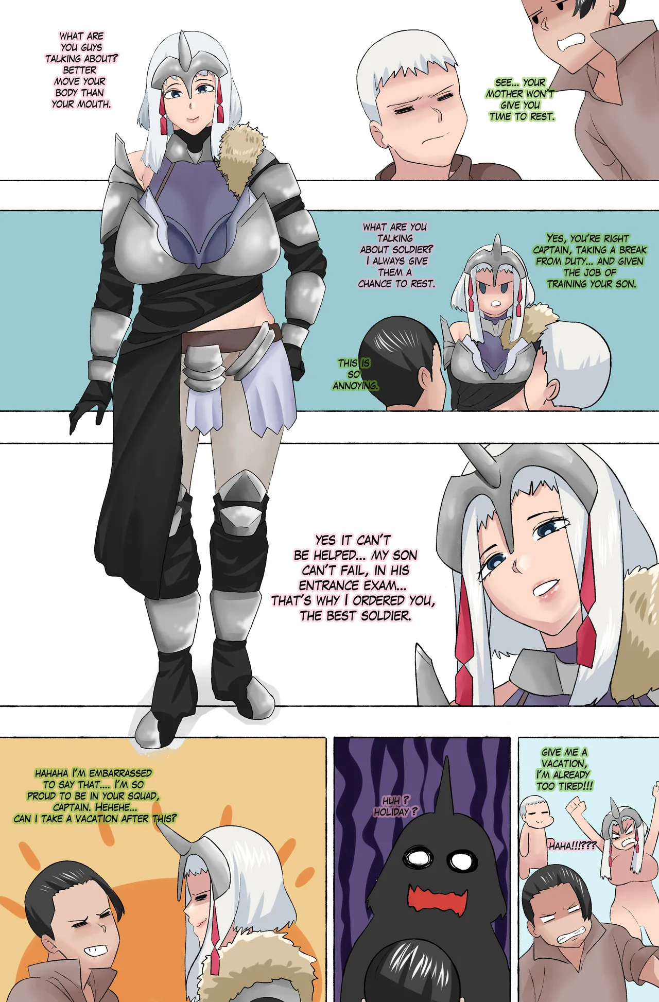 Okasama wa knight part 1 page 2 full