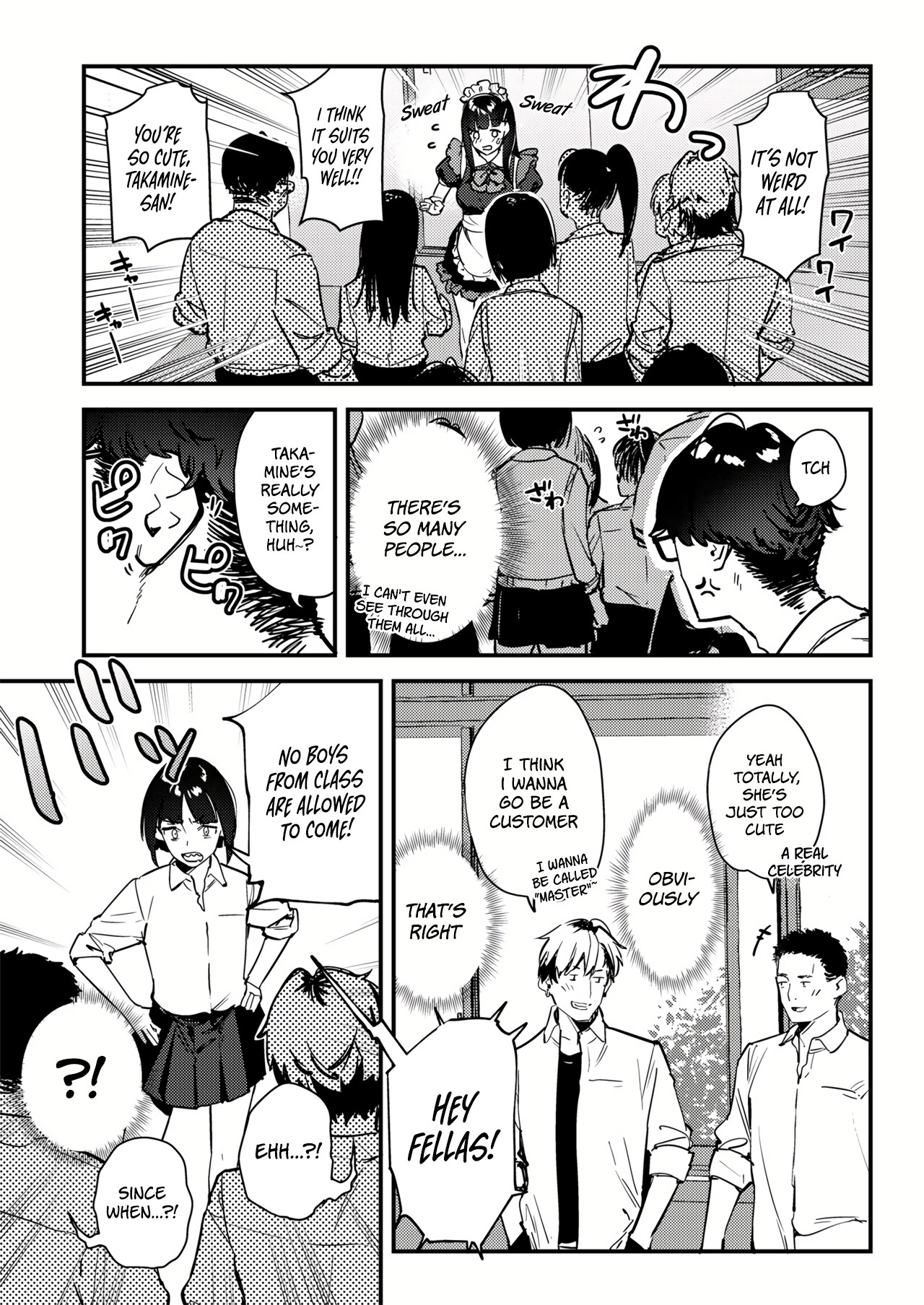 Suki na Ko no Beit Saki ga H na Service o Shiteiru 3 | My favorite girl's part-time job offers "H services" to regular customers 3 page 9 full