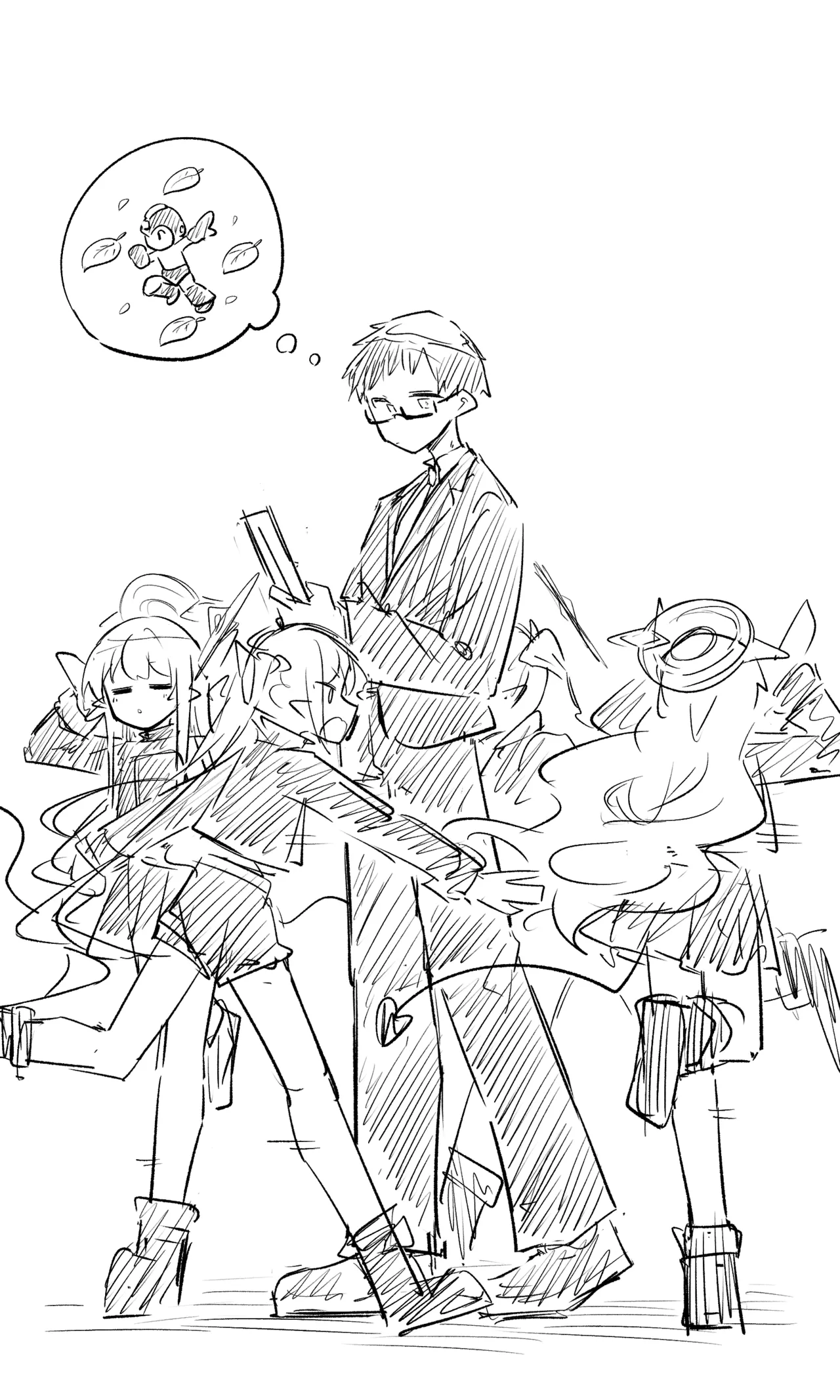 創作先生×ブルアカ生徒まとめ3 page 9 full