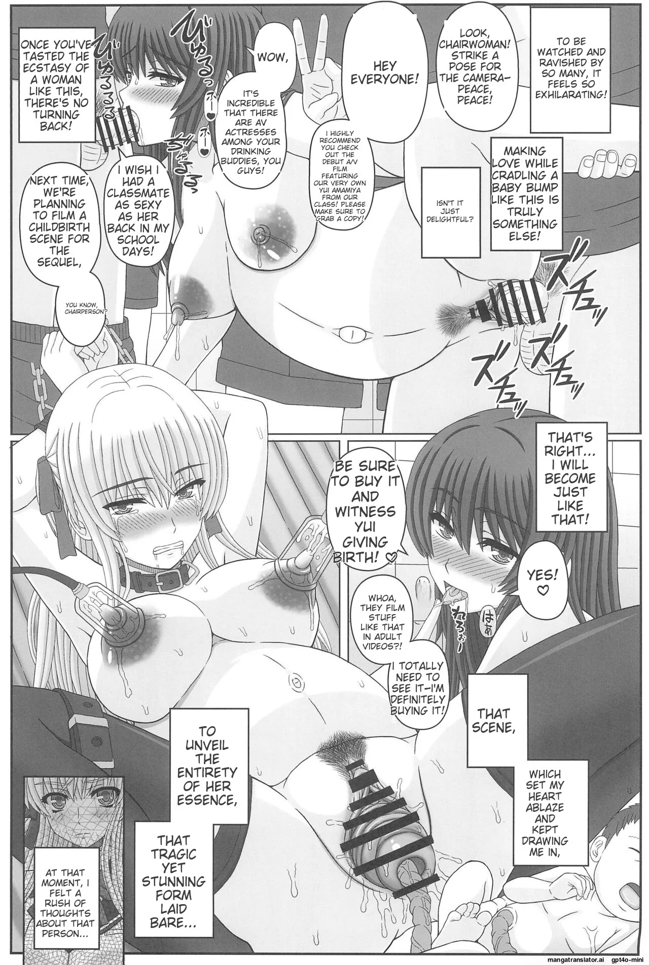 Iinchou wa Class no Ninshin Pet 4 page 7 full