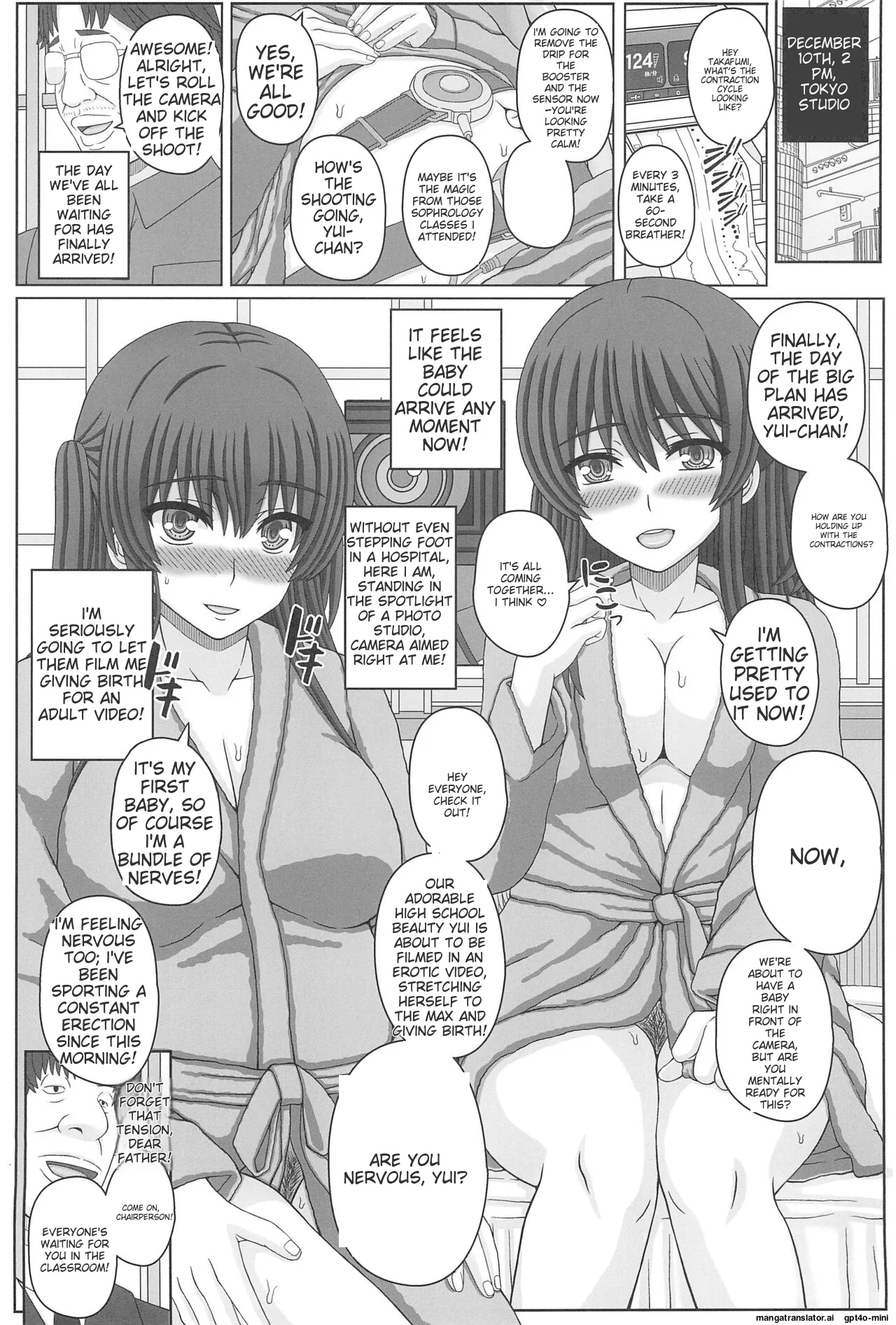 Iinchou wa Class no Ninshin Pet 4 page 8 full