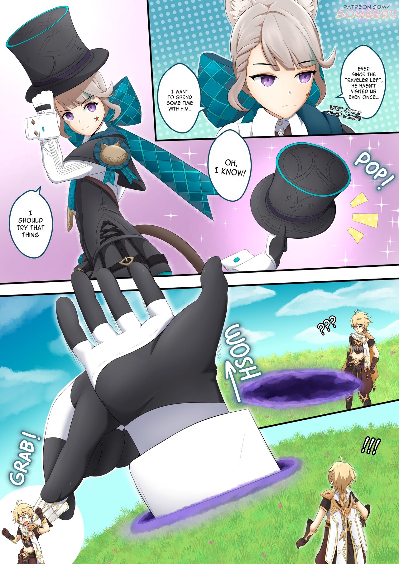 Lynette's Magic Trick page 1 full