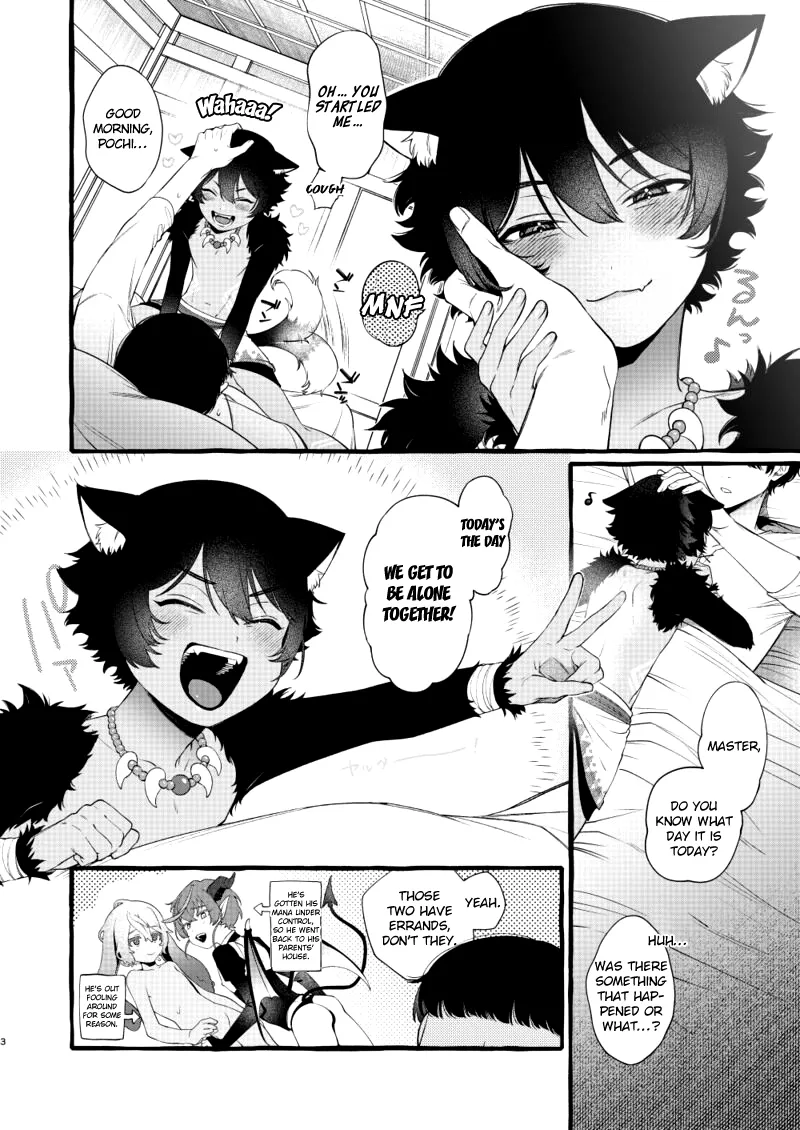 Kemomimi Shota to Futarikiri ni Natta node page 2 full