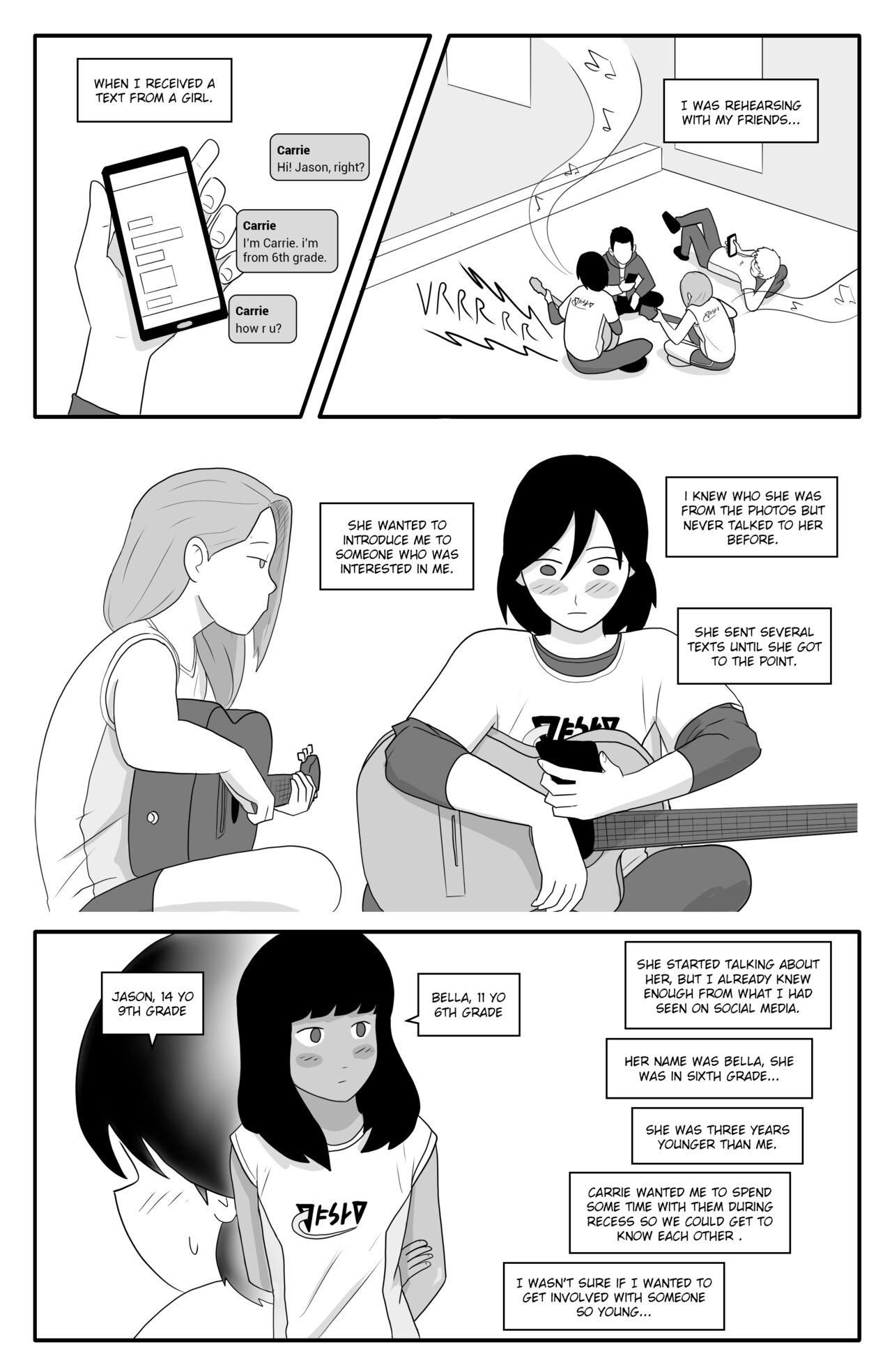 Classroom Fantasies - Chap 1: Eleven part 1 page 5 full