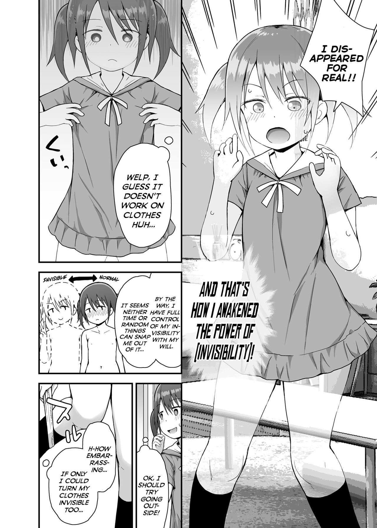 Dosukebe na Yayoi-chan | Yayoi-chan The Invisible Pervert page 3 full