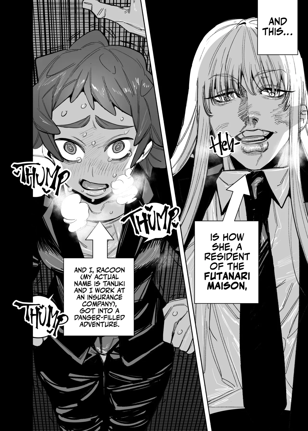 Futanari Maison~ Janshi de Chouhatsu Bijo no Otonari-san ni, cute aggression o uketeimasu~ page 3 full