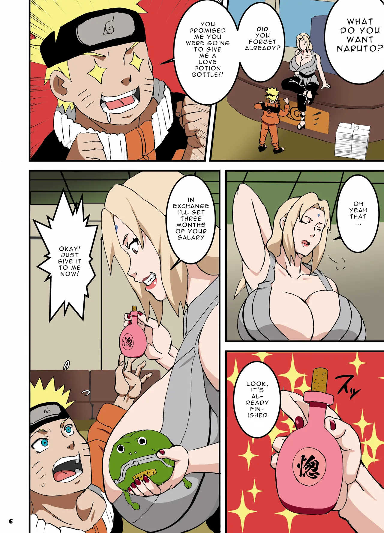 ToroTsuna Hokage Horegusuri no Nan no Maki page 6 full