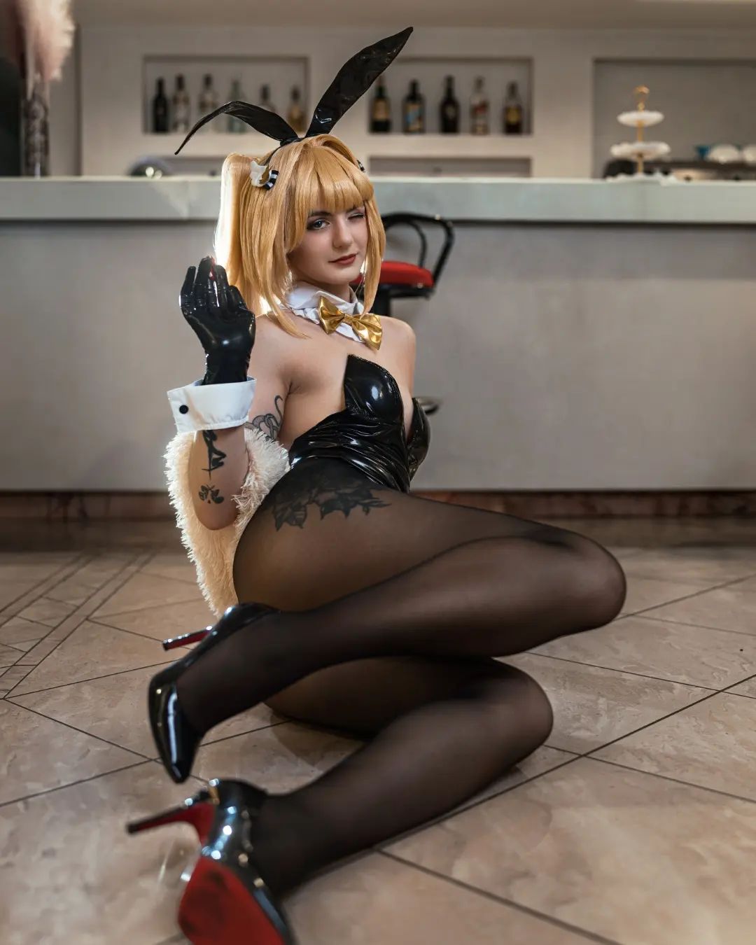 Alis Yume cosplay - Nikke Bunny page 2 full
