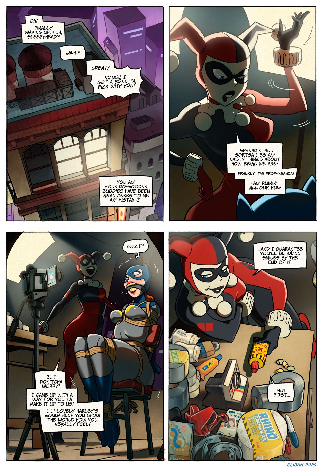 Batgirl page 1 full