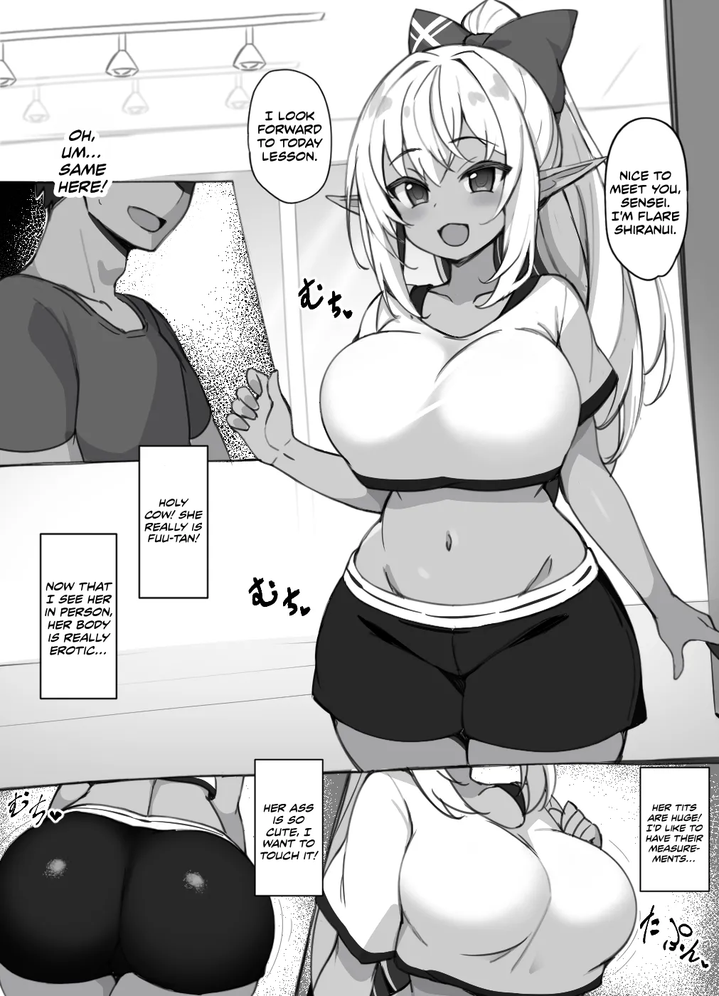 A Manga About a Perverted Dance Instructor Who Attacks Fuu-tan page 2 full