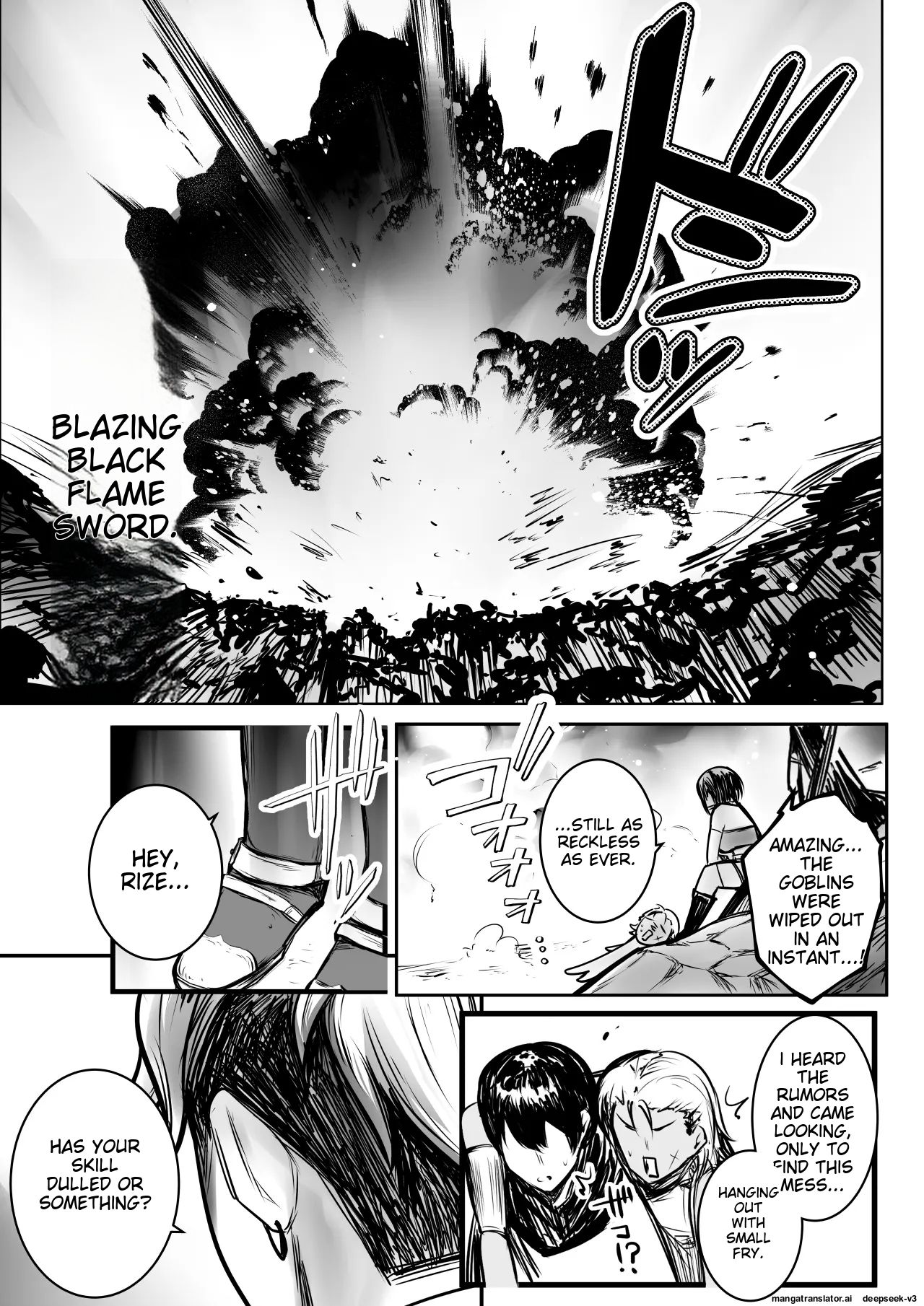 Onna Kishi Rize wa Koyoi mo Maotoko ni Dakareru 3 page 10 full