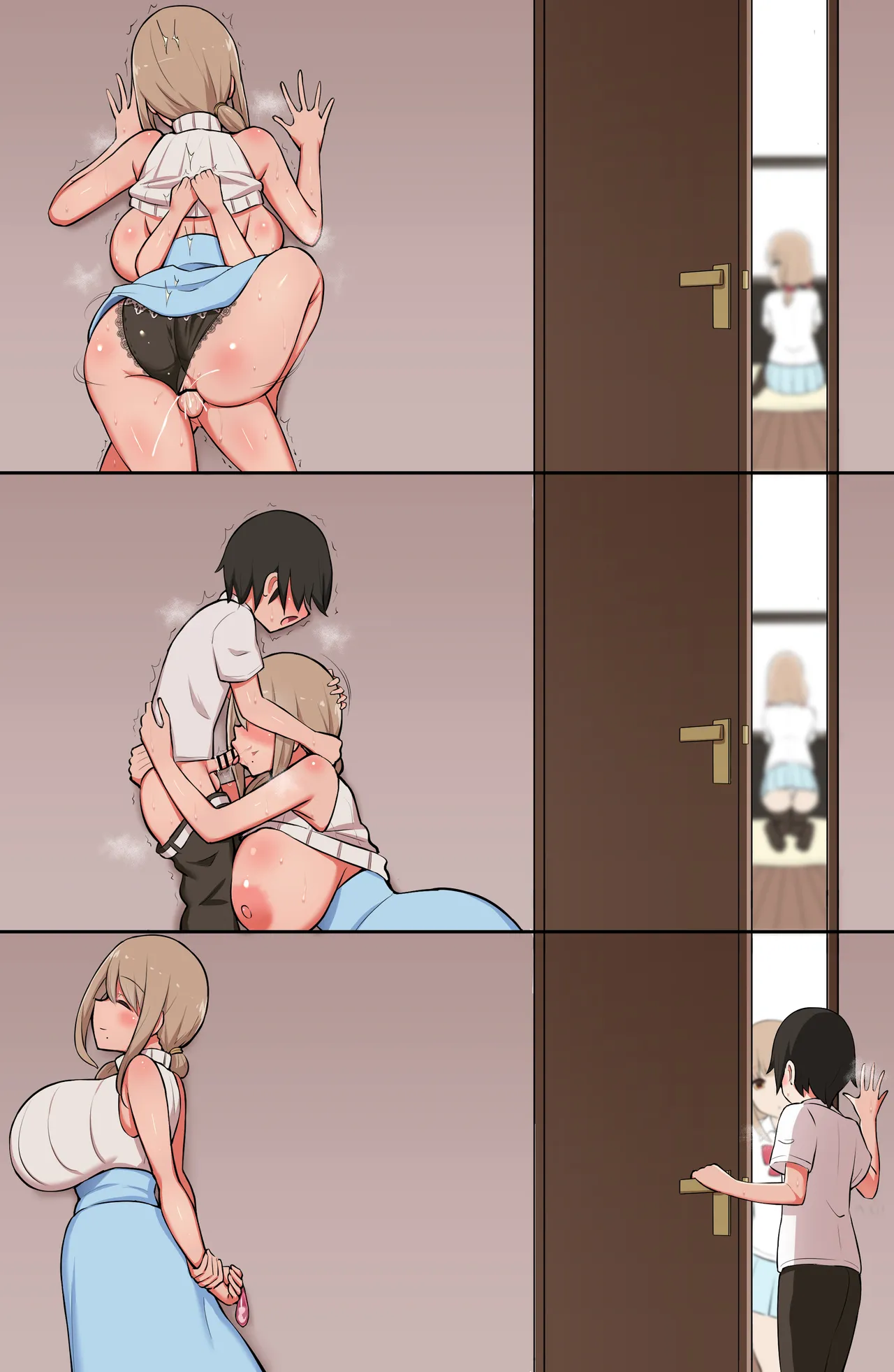 娘の幼馴染と隠れて交尾するドスケベ人妻 page 5 full