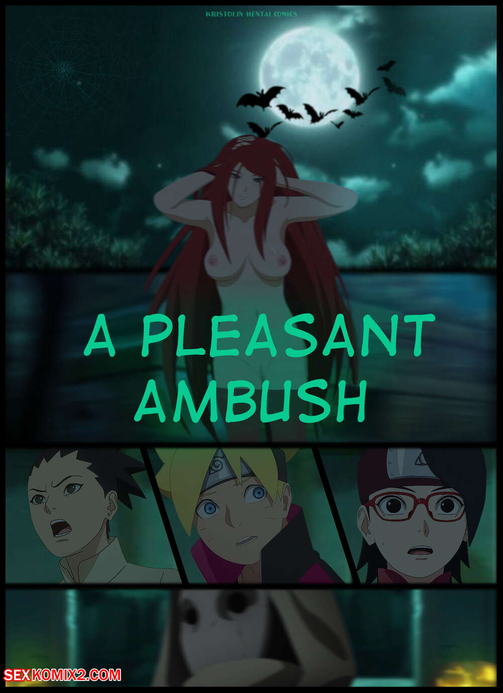 Naruto. A Pleasant Ambush. KristoLin for sexkomix2.com page 1 full