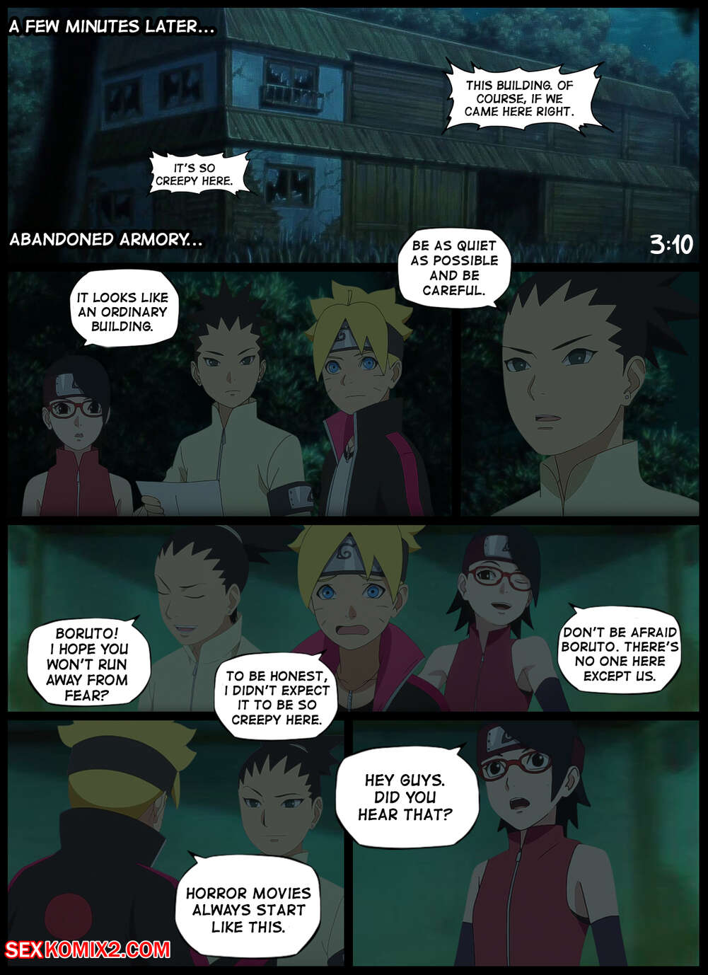 Naruto. A Pleasant Ambush. KristoLin for sexkomix2.com page 3 full