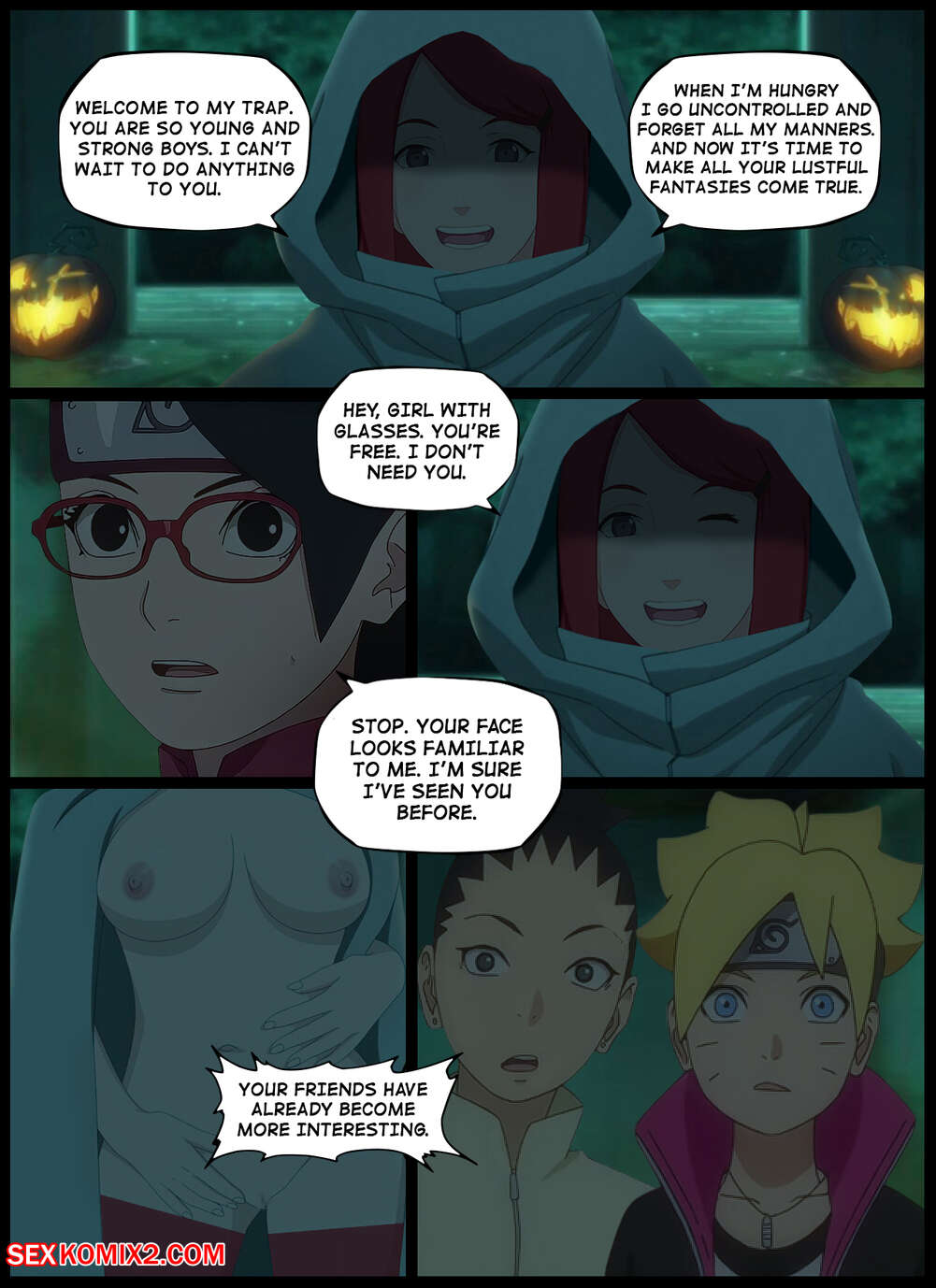 Naruto. A Pleasant Ambush. KristoLin for sexkomix2.com page 5 full