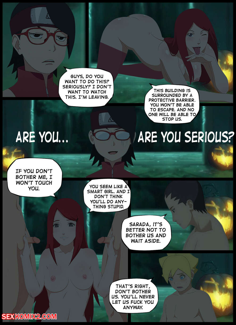 Naruto. A Pleasant Ambush. KristoLin for sexkomix2.com page 8 full