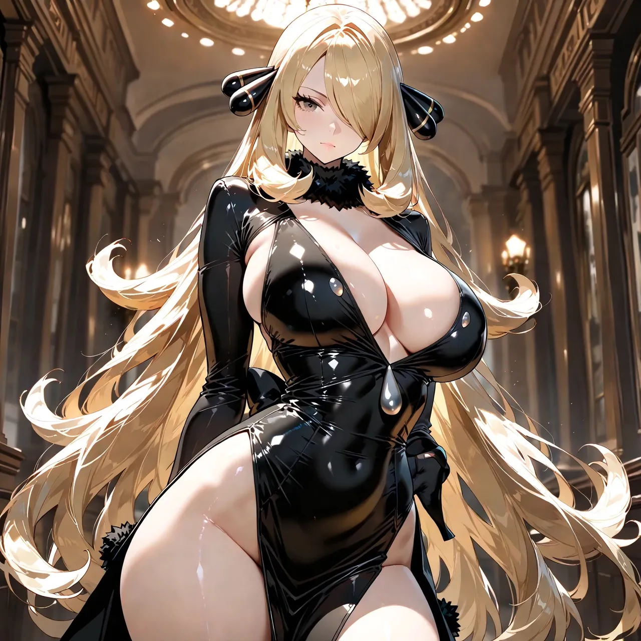 【SILVER】Cynthia  お姉さん ai generated page 1 full