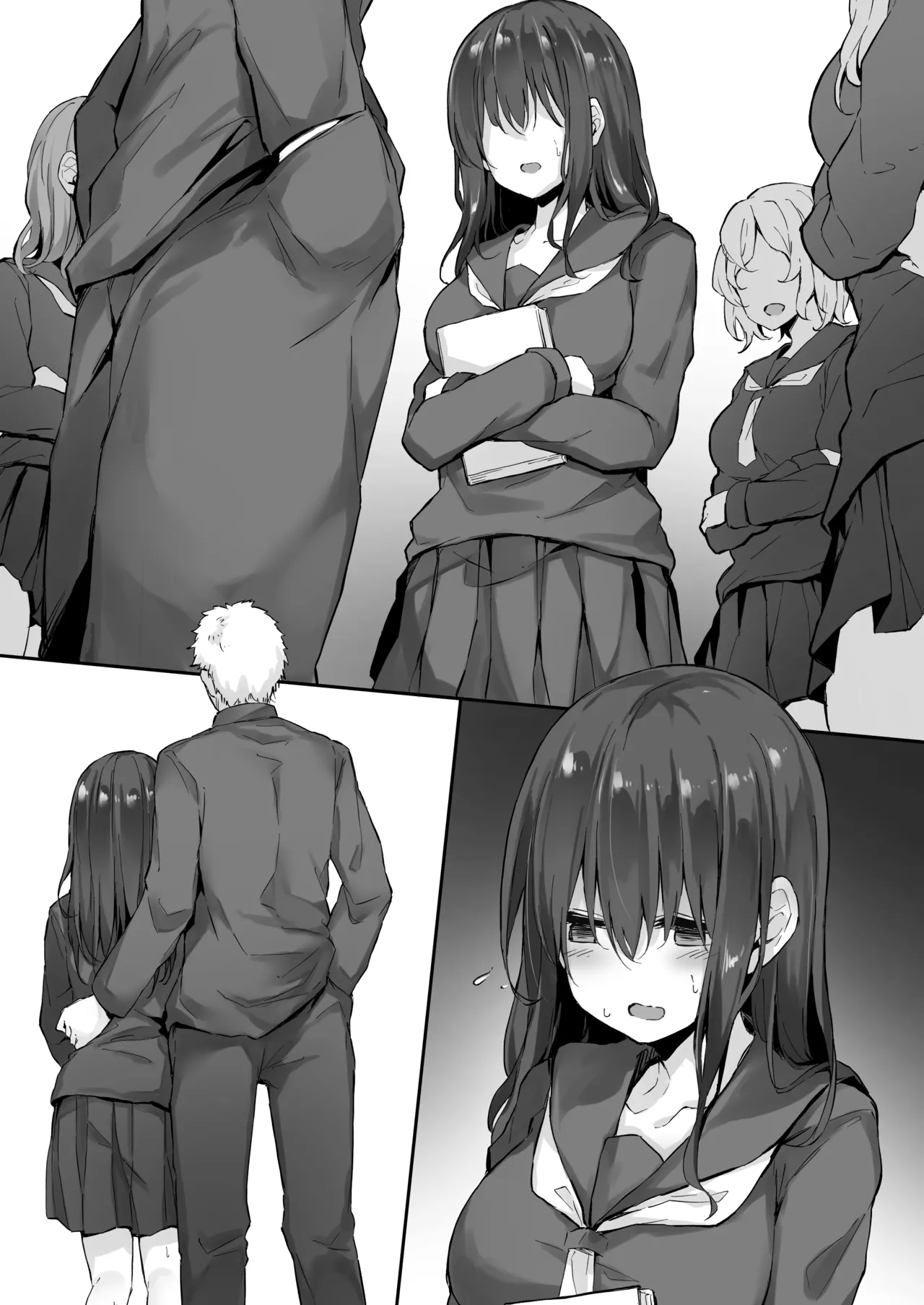 良い感じだった大人しいクラスメイトが同調圧力に負けて他の男のものにされるやつ page 6 full