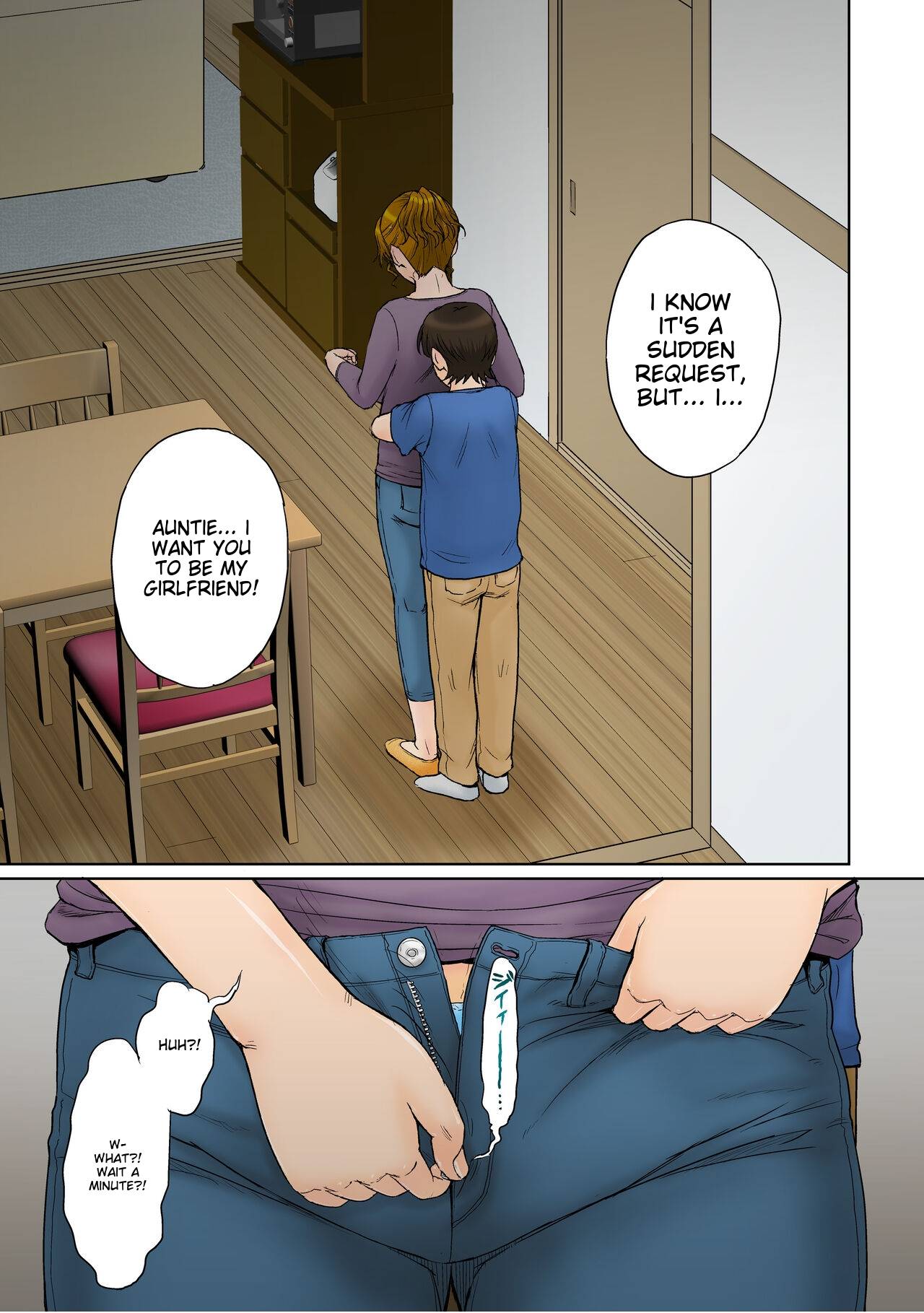 To Aru Jukujo-zuki Danshi no LoveHame Koukan-roku File 01 | A record of a Boy who likes mature women File 01 page 8 full