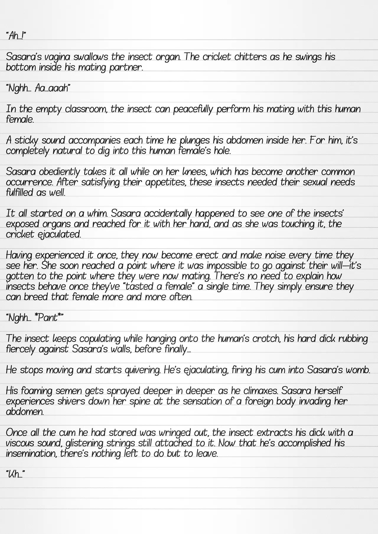 Misuke's Short Stories 22 - Sasara & Riokku page 6 full