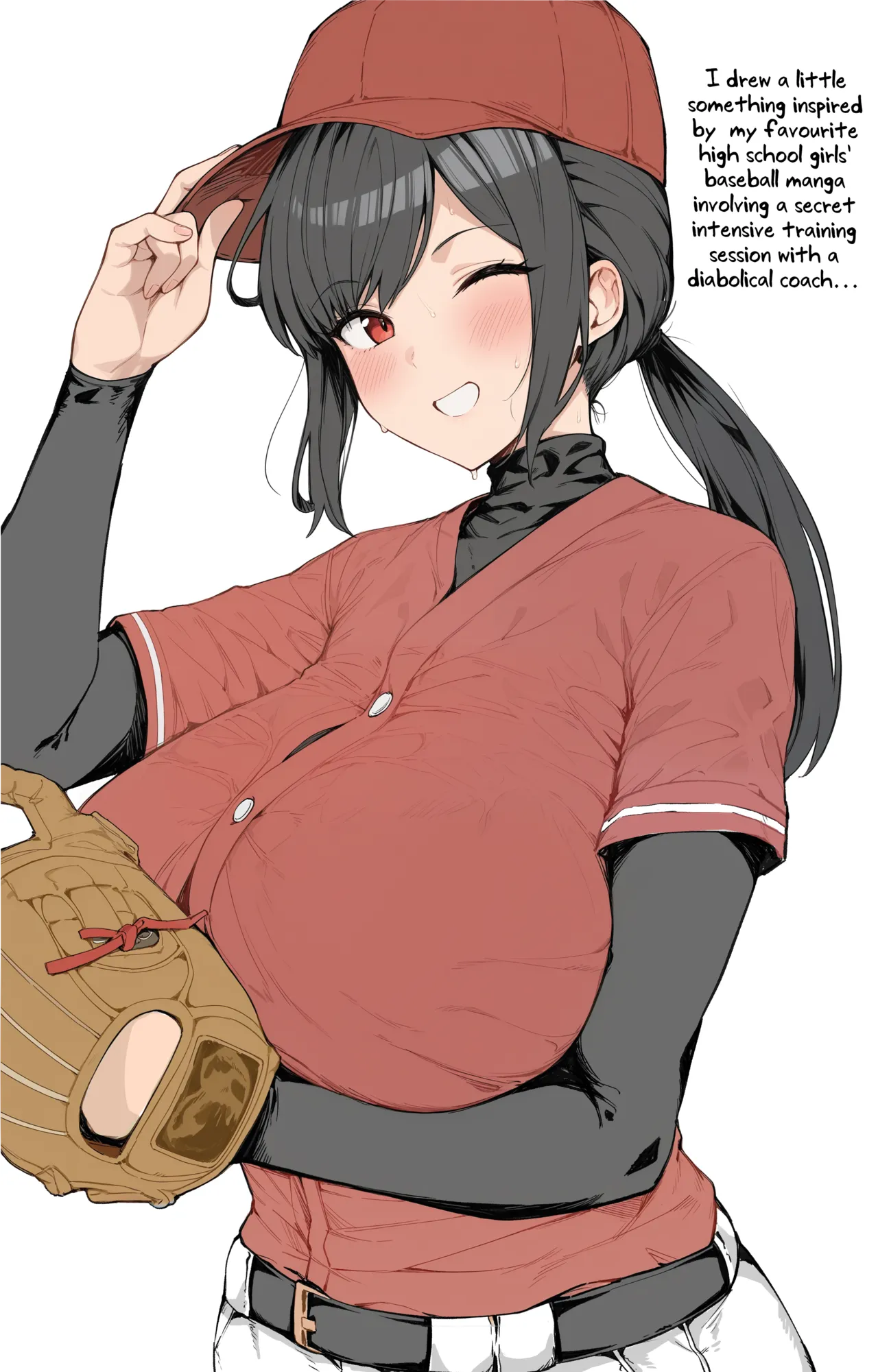 Tokkun Suki na Yakyuubu-chan | Baseball-chan Loves Special Training page 8 full