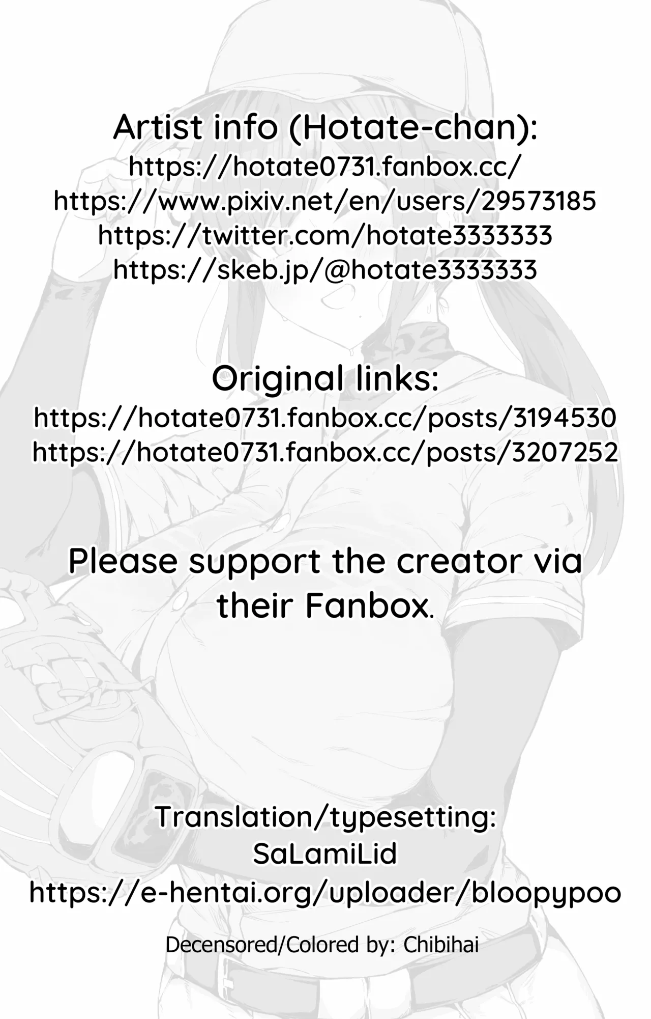 Tokkun Suki na Yakyuubu-chan | Baseball-chan Loves Special Training page 9 full