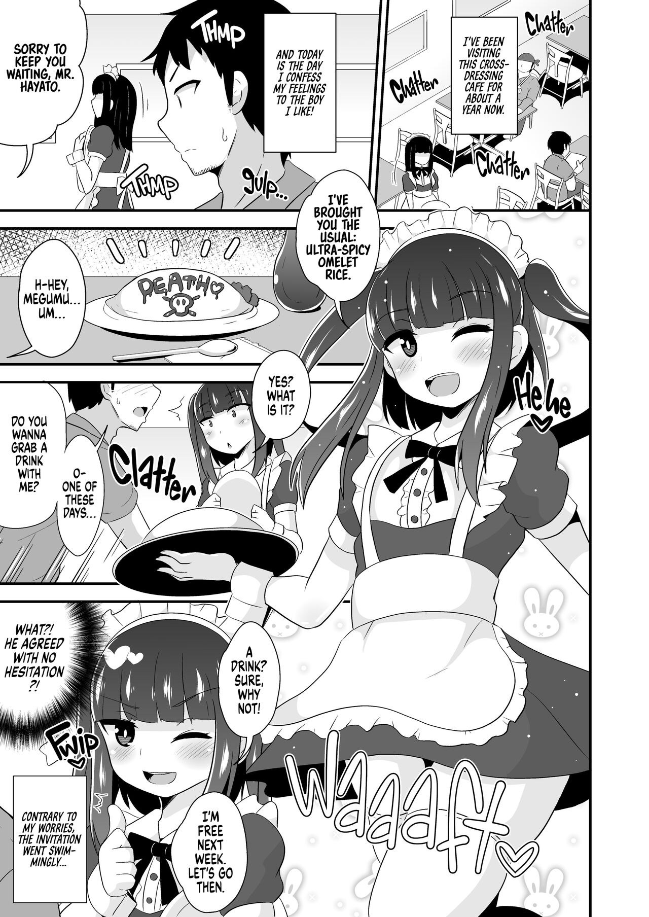 30-sai no Koakuma Oji-san | Trying My Luck With a 30 Year Old Crossdressing Playboy page 2 full