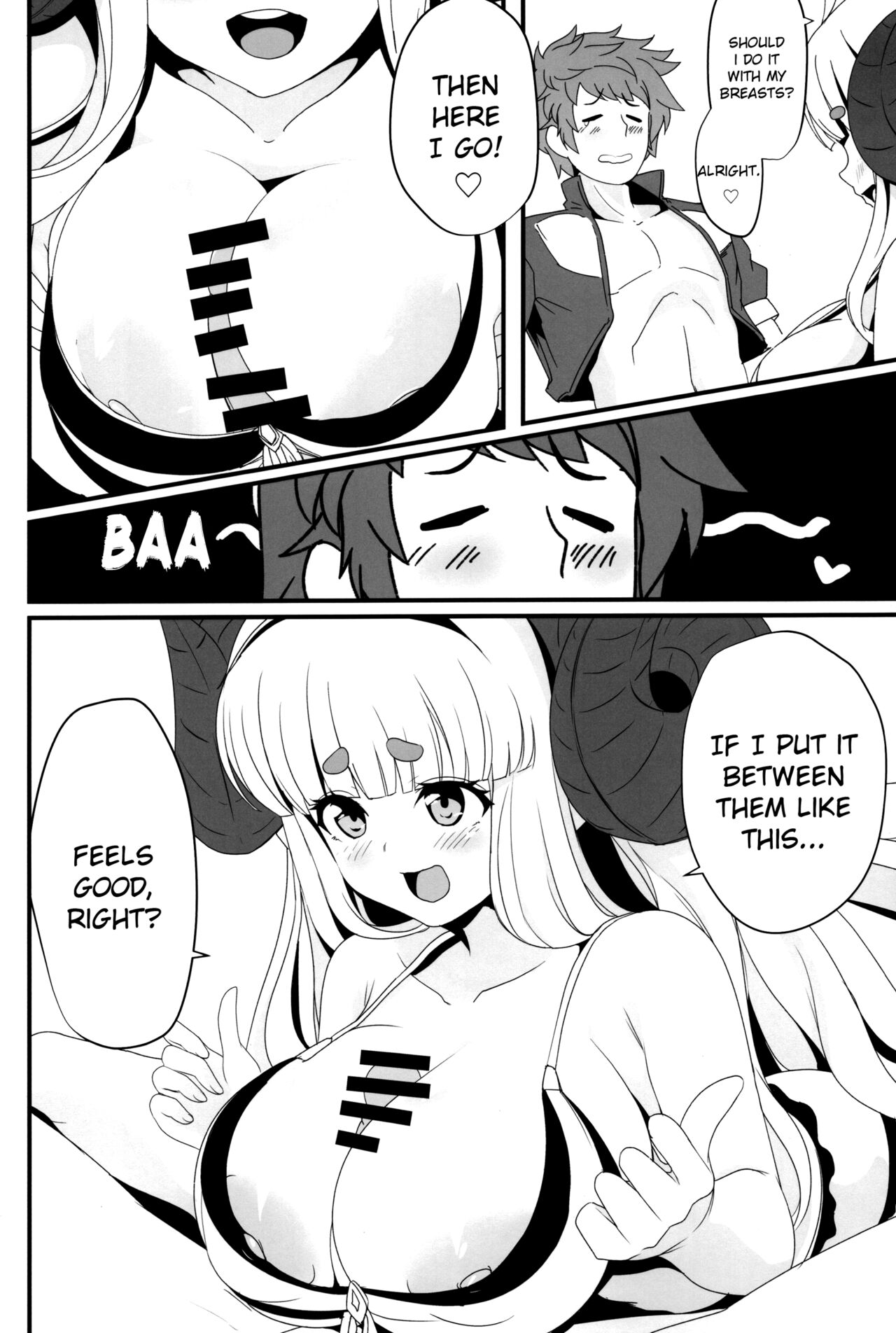 Anira to Motto Mee Mee Suru dake no Hon | A book about having more baabaa with Anila page 9 full