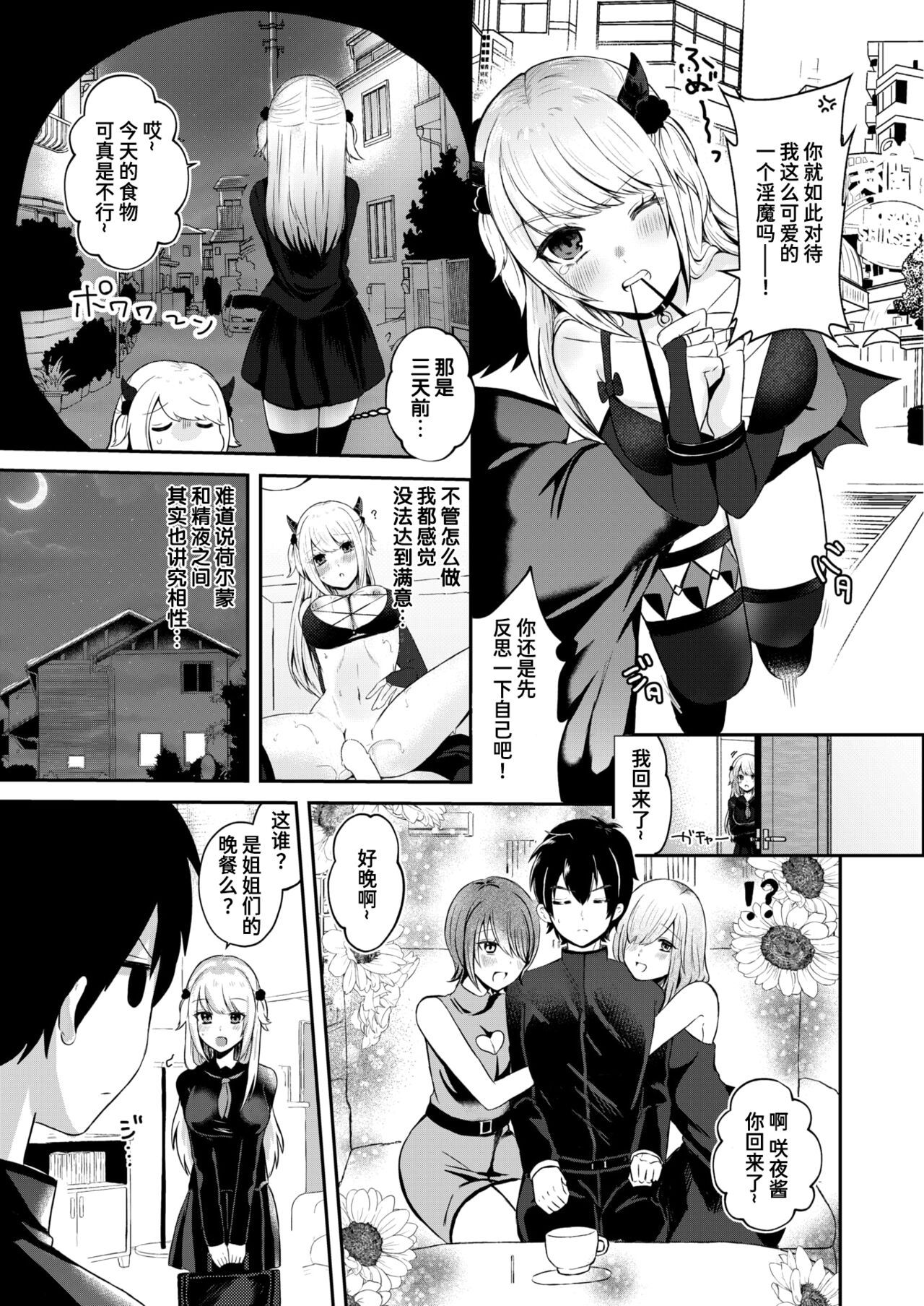 Inma no Jouzu na Shitsukekata | 如何正确地驯服淫魔 page 3 full