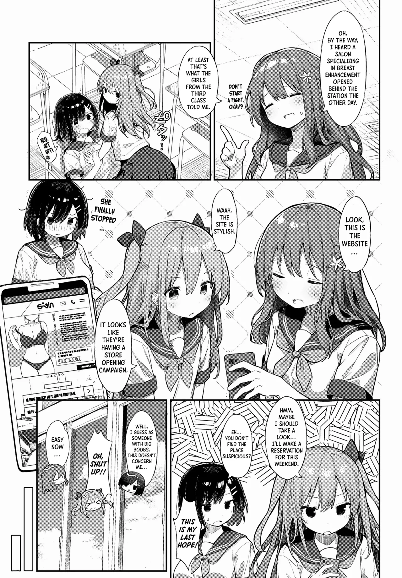 Manaita ni Noserarete | Flat Chest Struggles page 3 full