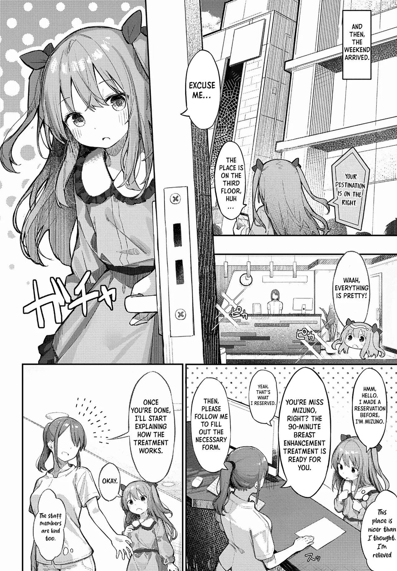 Manaita ni Noserarete | Flat Chest Struggles page 4 full