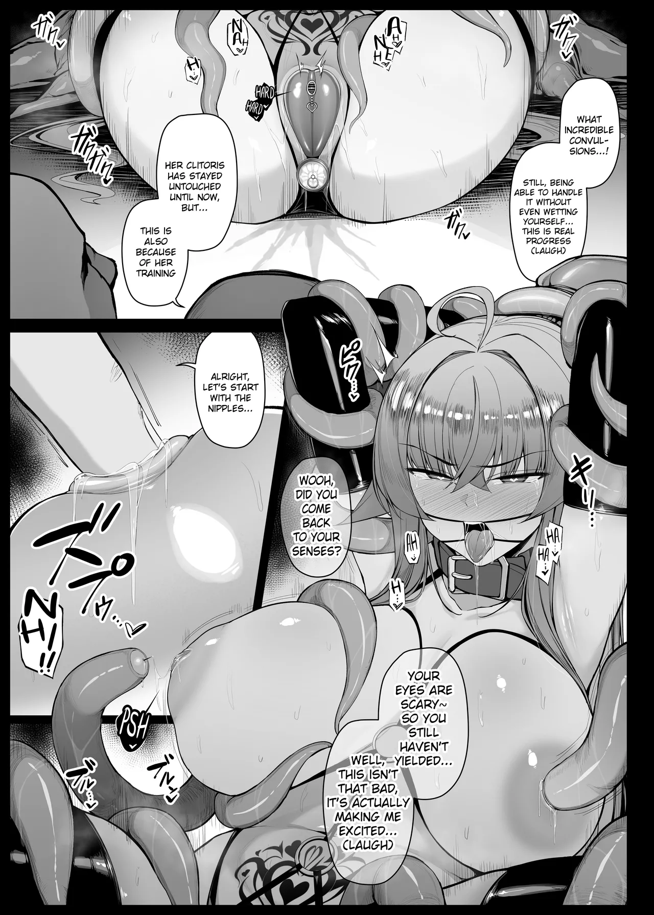 karada o kaihatsusarete Kuri seme onani-sareru hiroin EP5 page 3 full