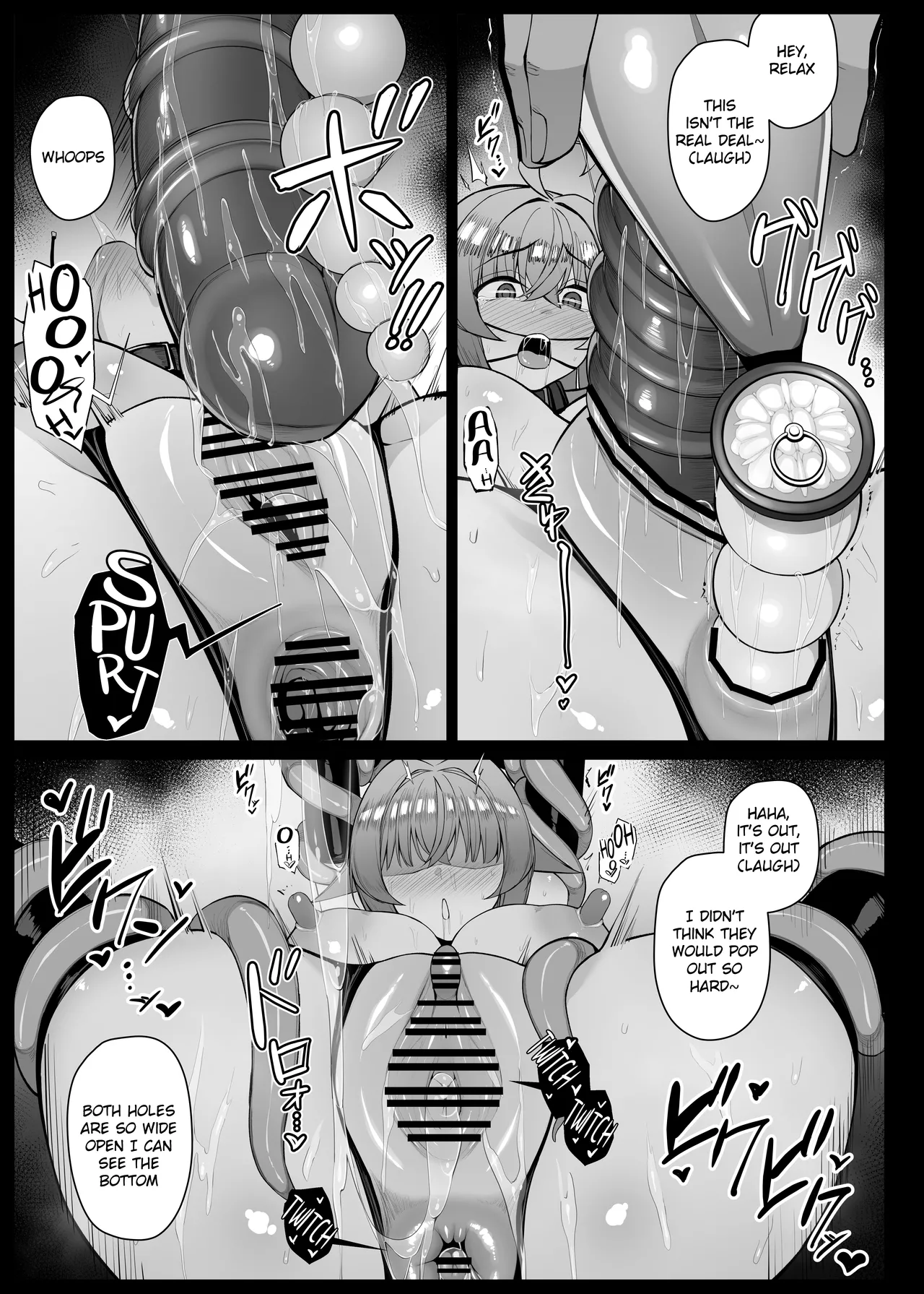 karada o kaihatsusarete Kuri seme onani-sareru hiroin EP5 page 7 full