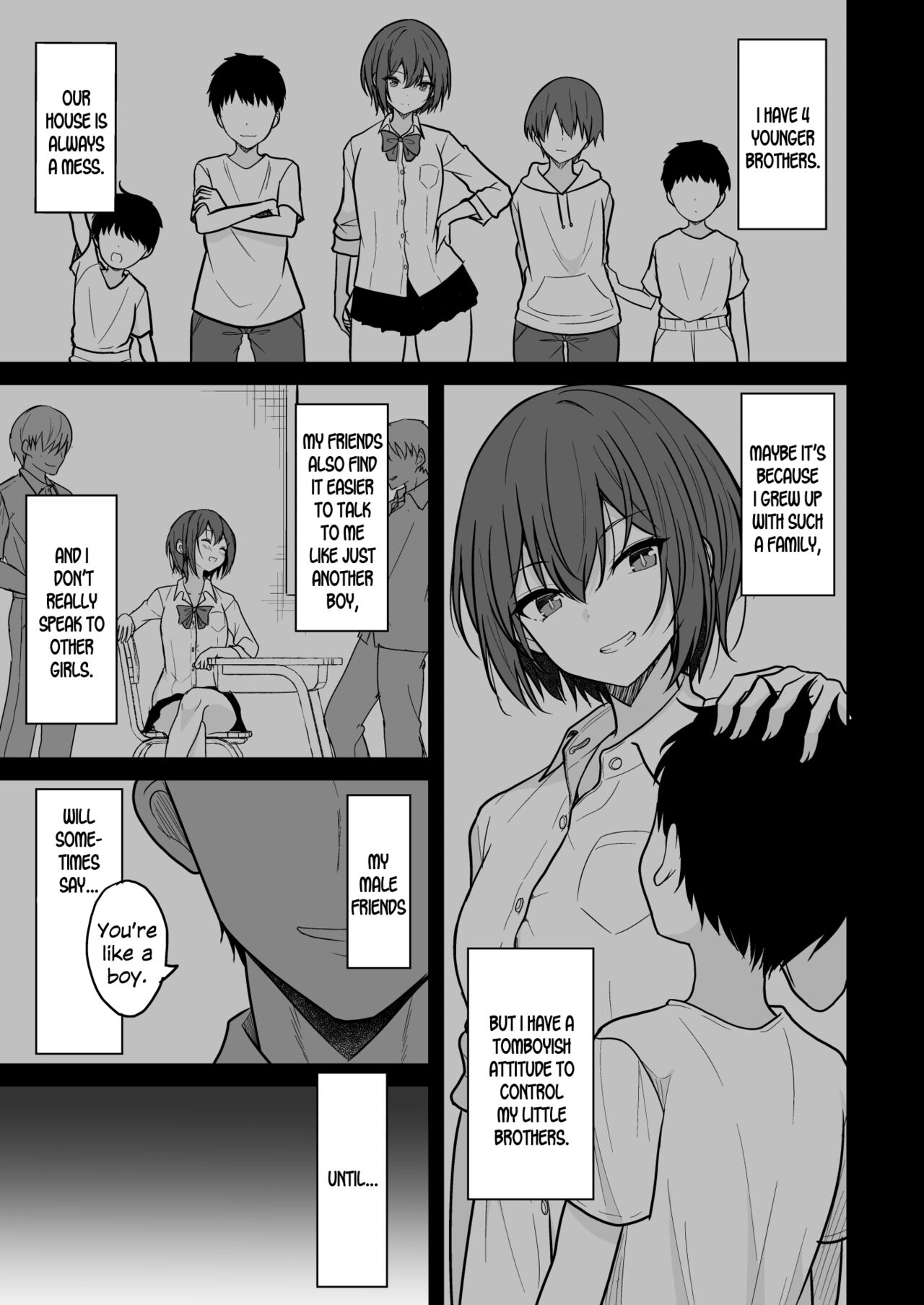 Boyish na Kanojo o Ecchi na Mesu ni Suru made page 4 full