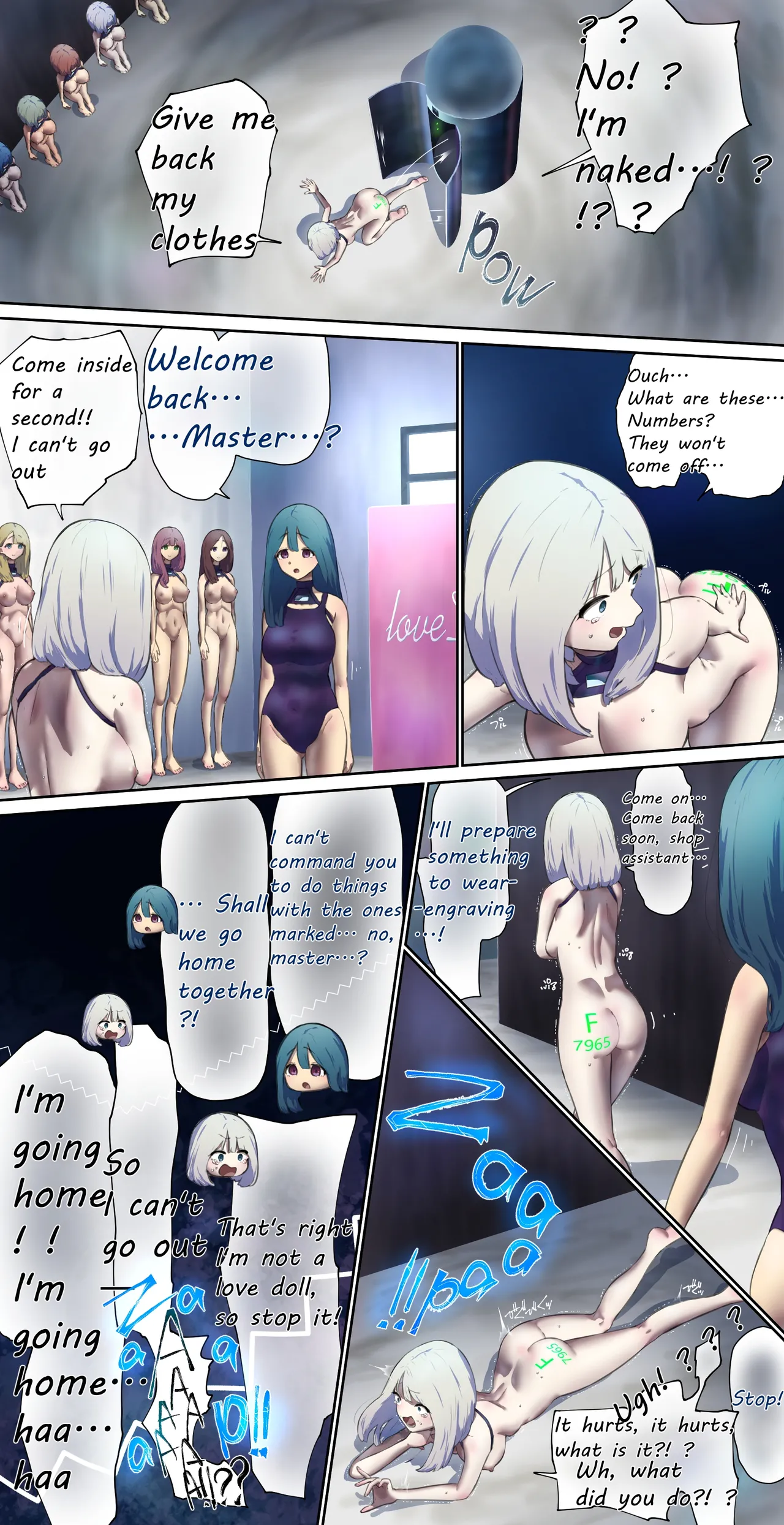 A girl came for regular maintenance on her love doll page 3 full