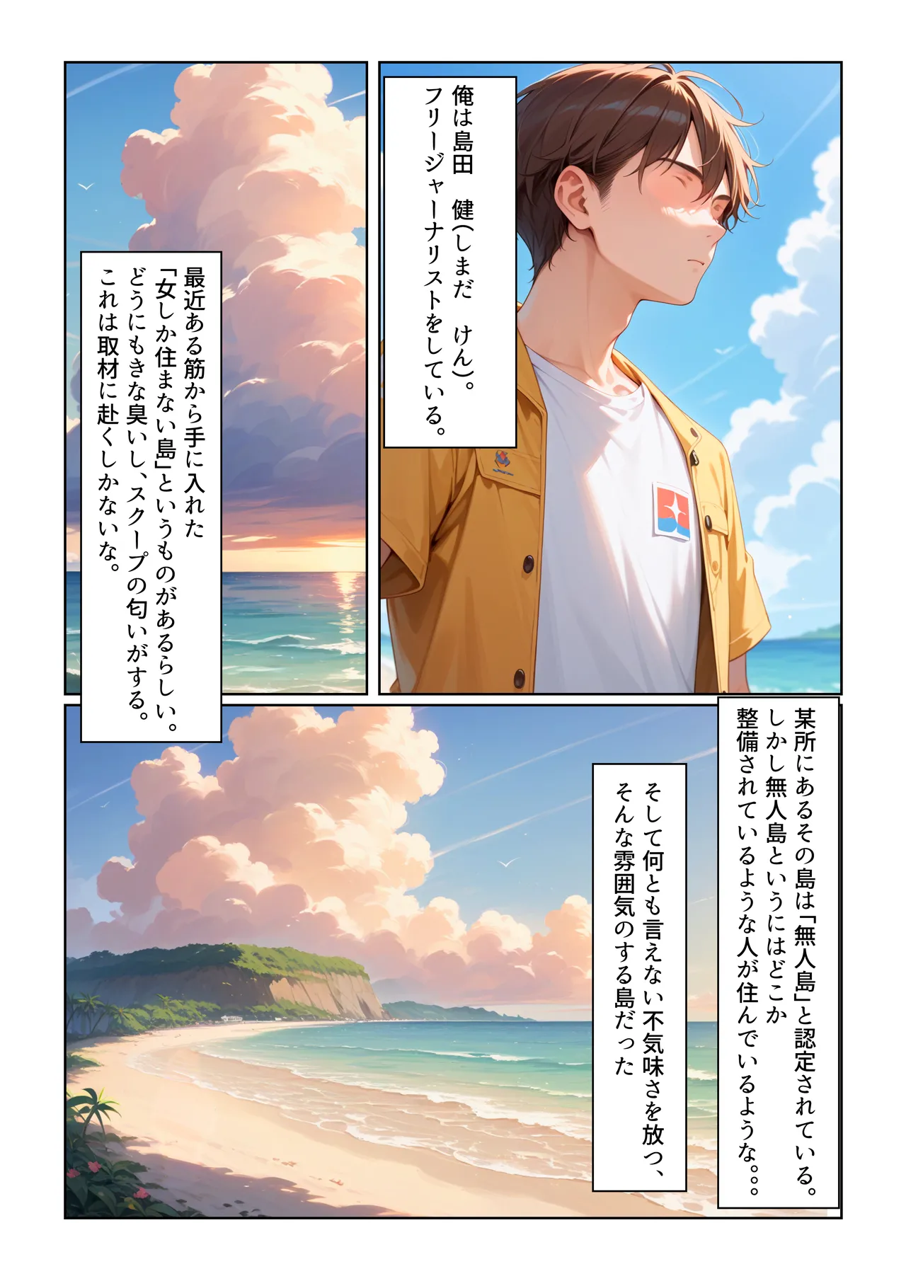 政府に隠蔽された孕ませ種付け島の秘密 page 1 full