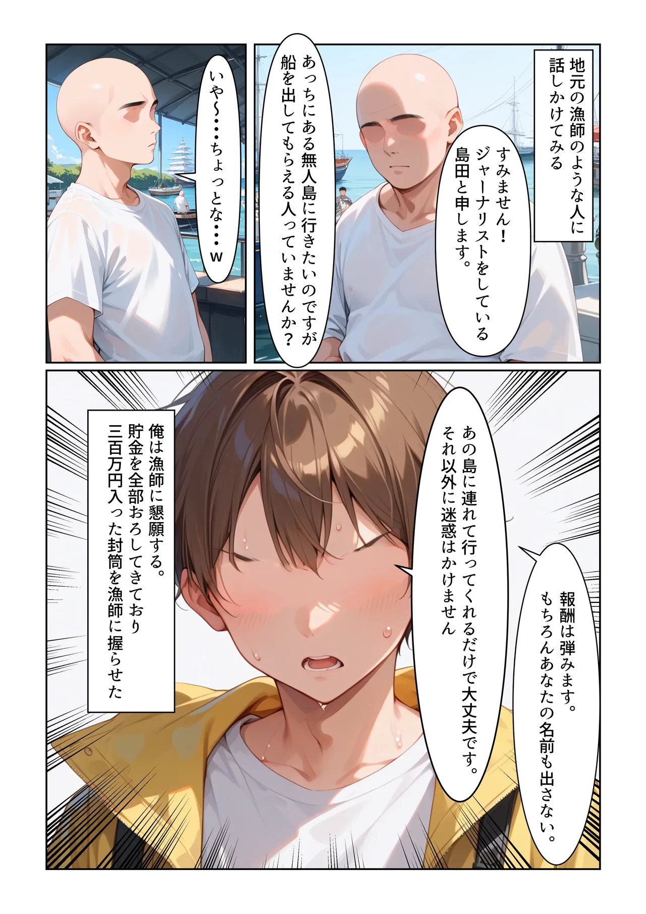 政府に隠蔽された孕ませ種付け島の秘密 page 2 full