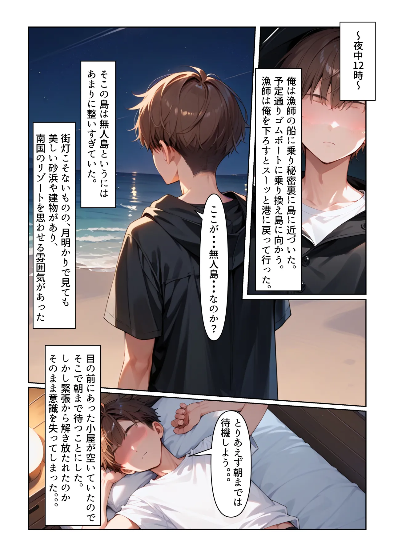 政府に隠蔽された孕ませ種付け島の秘密 page 4 full