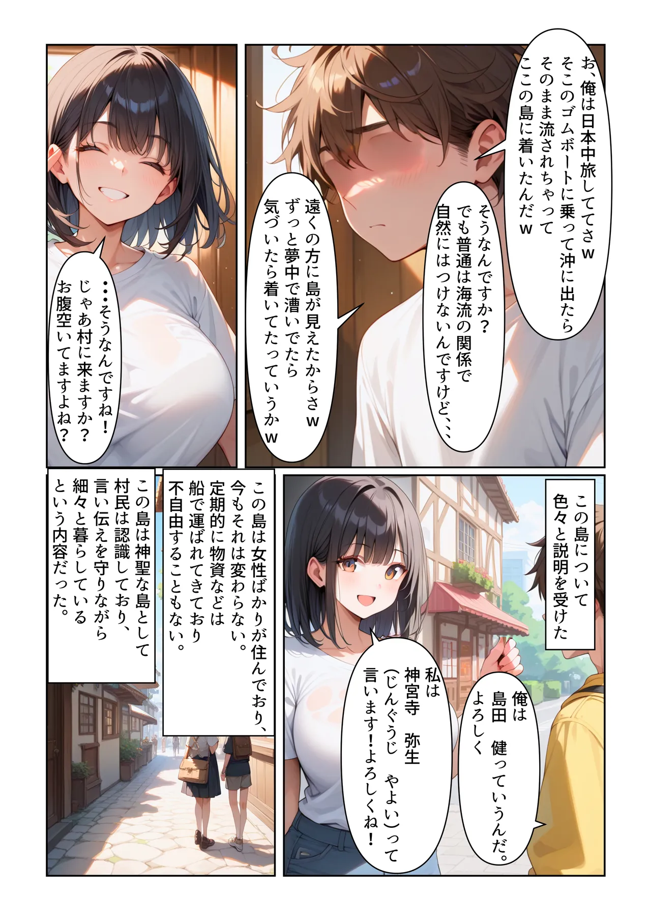 政府に隠蔽された孕ませ種付け島の秘密 page 6 full