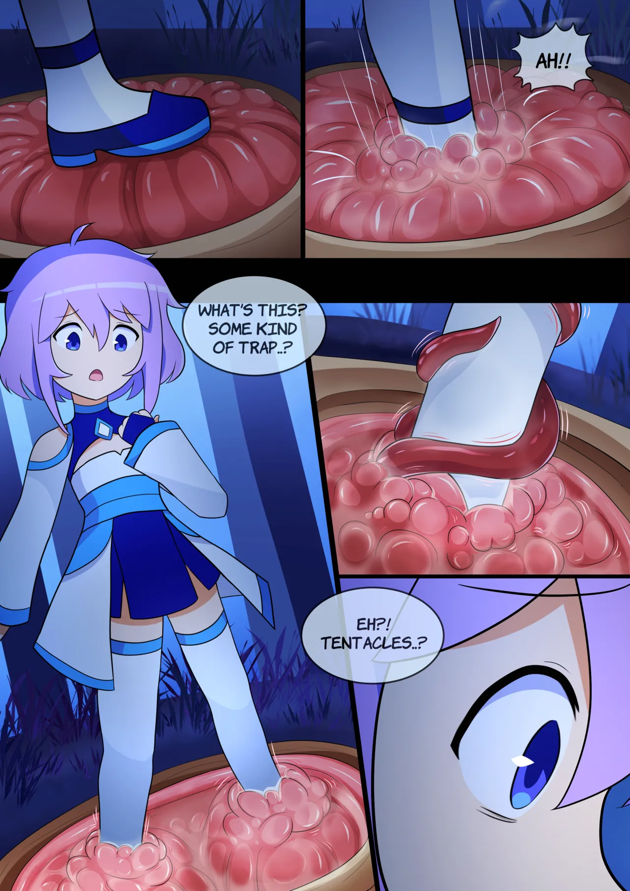 LAZZYSIN - Femboy Mage Espen VS Suction Worm - ENGLISH page 10 full