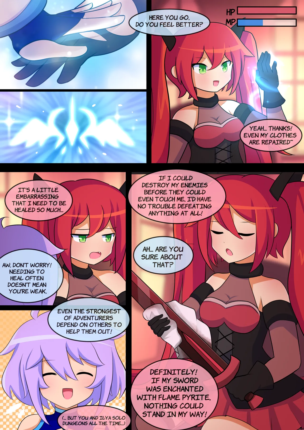 LAZZYSIN - Femboy Mage Espen VS Suction Worm - ENGLISH page 3 full
