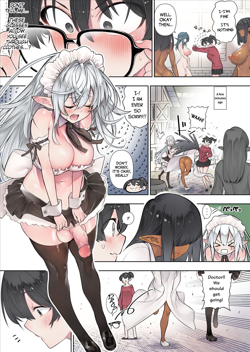 [Kawakami Masaki] Futanari no Elf [English] [Decensored] [Ongoing] Hentai - Raw  170