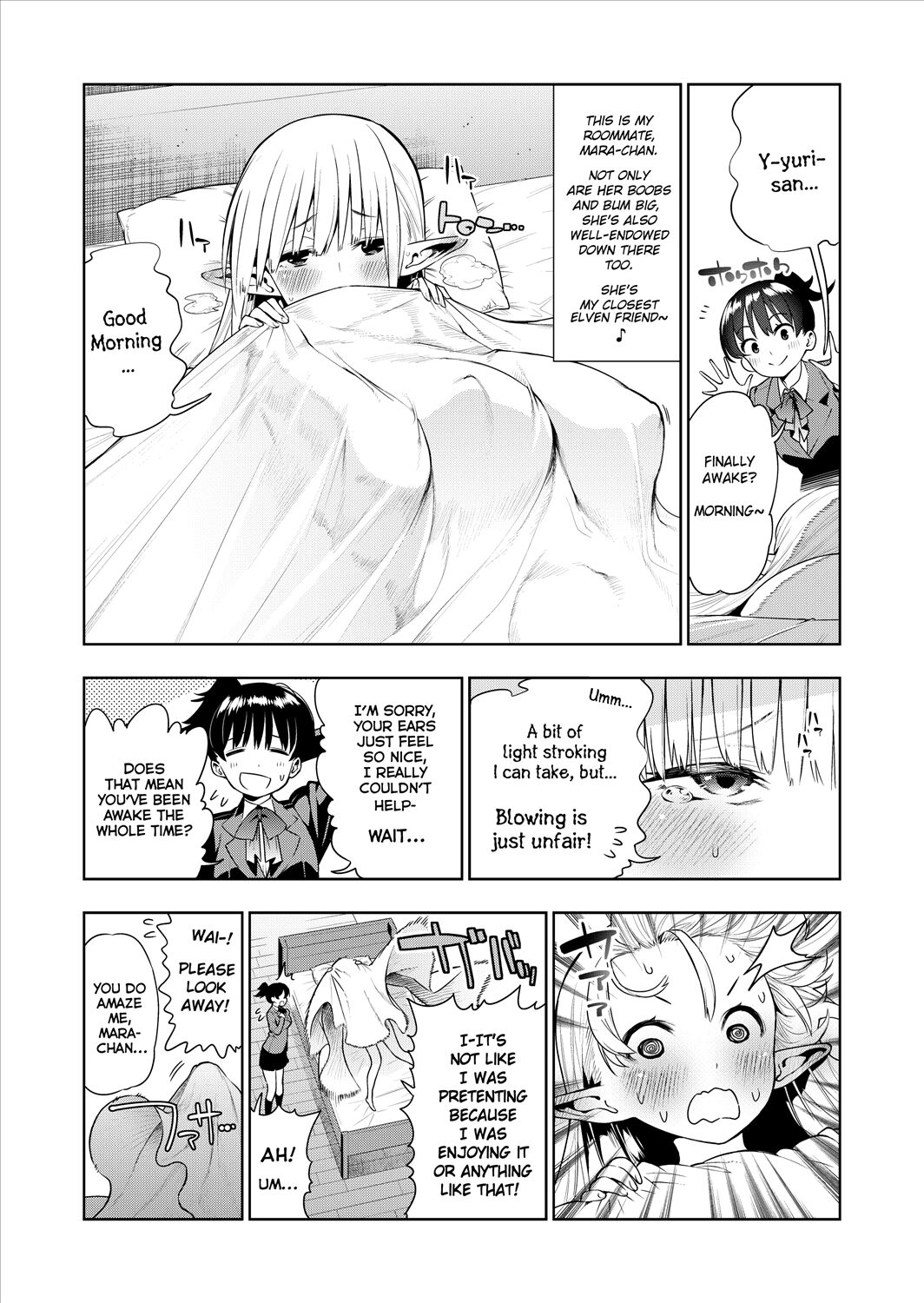 [Kawakami Masaki] Futanari no Elf [English] [Decensored] [Ongoing] Hentai - Raw  19