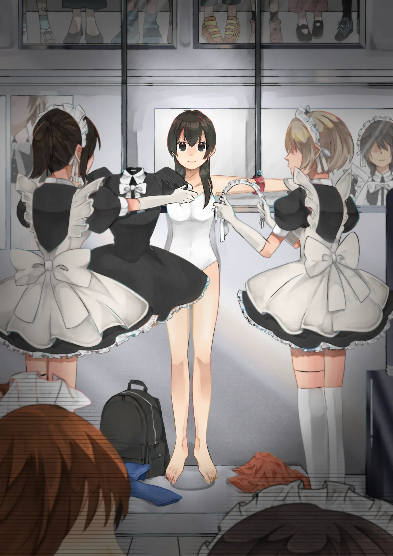 【ロボット化漫画】工場見学  Robotization manga  Factory tour OPQ mall page 1 full