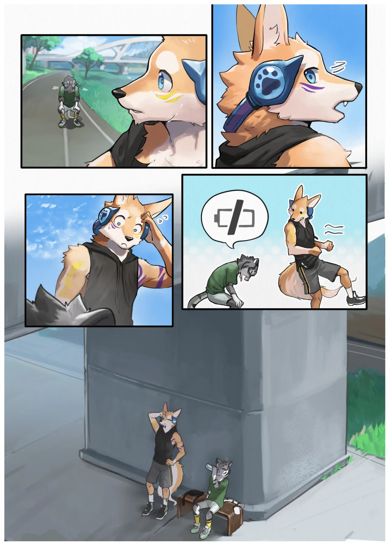Jogging With My Friend page 3 full