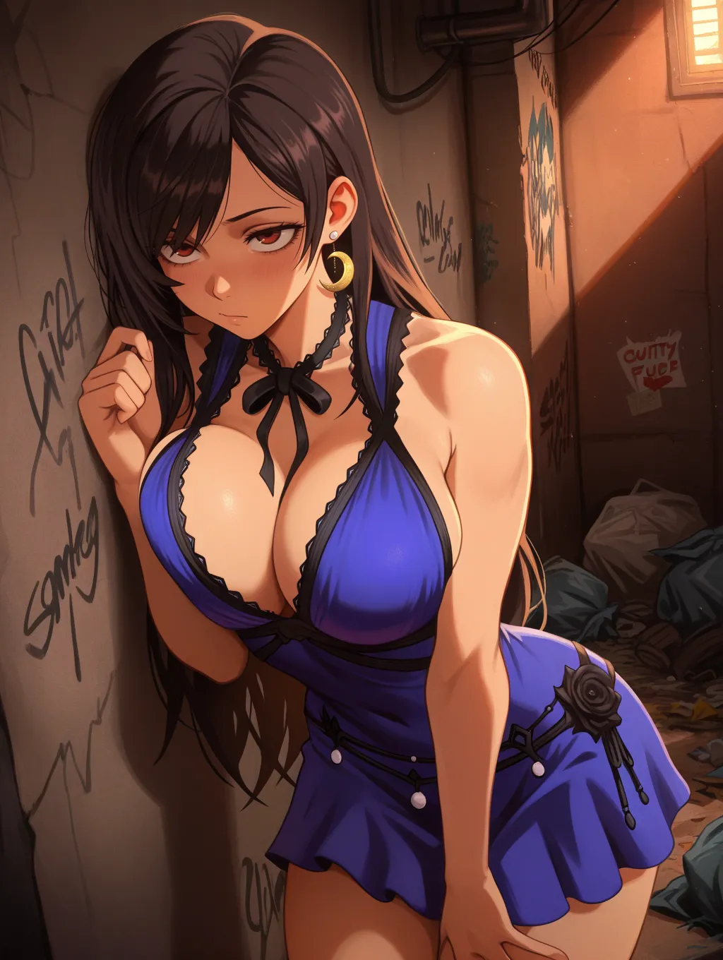 Tifa Lockhart | Final Fantasy waifuinvoker ai generated page 6 full