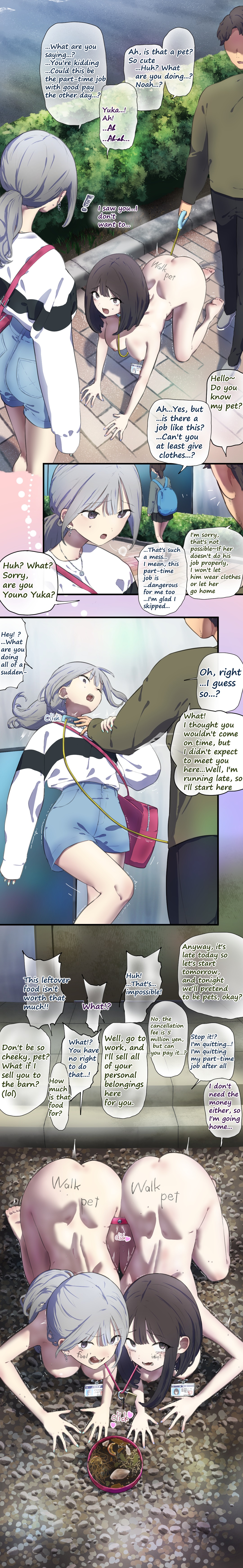 Pet walking part-time job 1 & 2 page 6 full