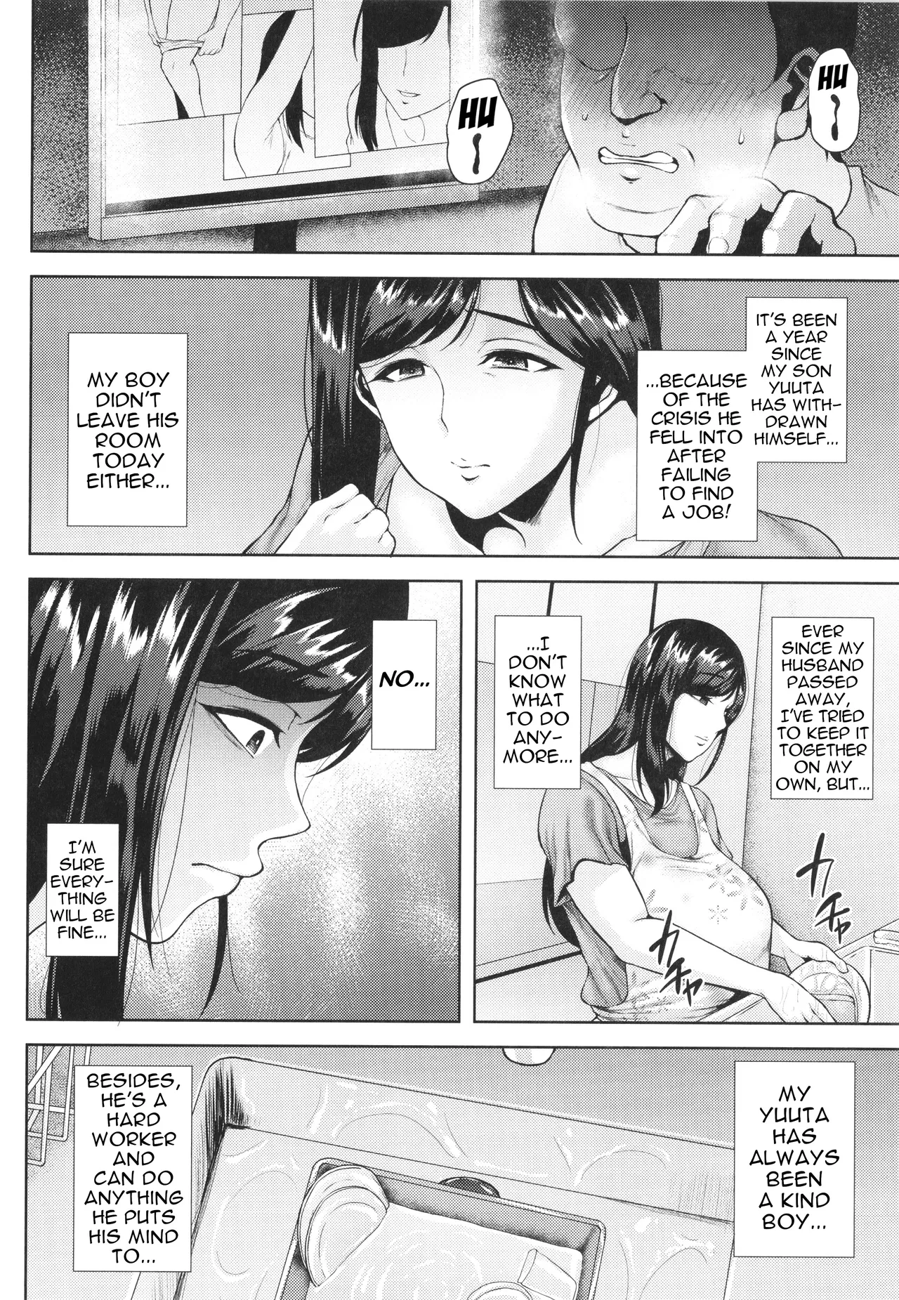 Tomo-ochi Boshisoukan | Co-Depraved Mother-Son Incest page 2 full